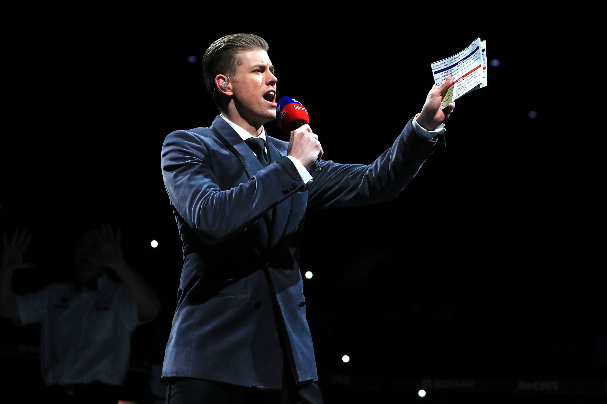 Big Mo, the new voice of boxing, wants you to listen – no, really listen