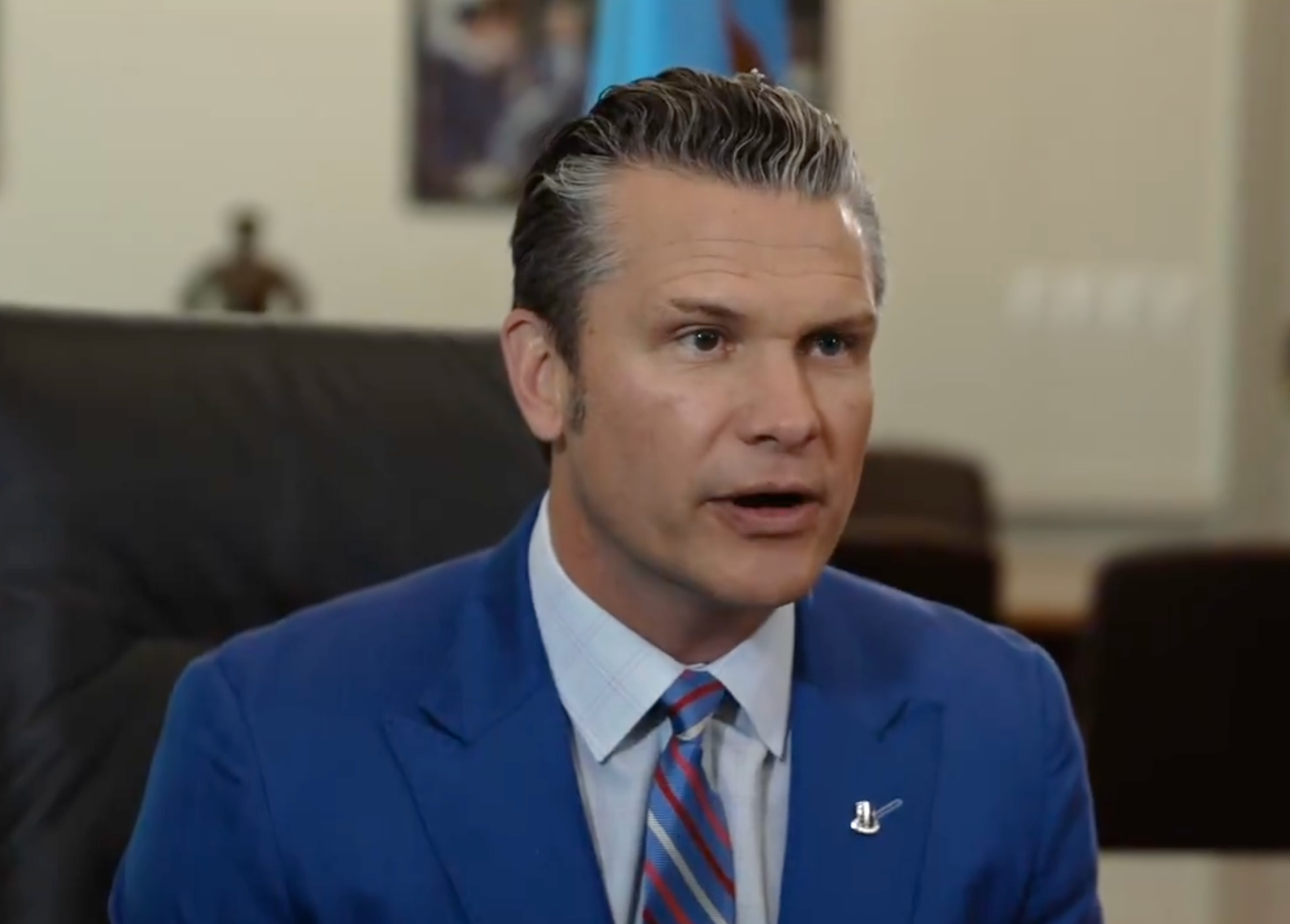 U.S. Secretary of Defense Pete Hegseth announces the renaming of the USNS Harvey Milk on X on Friday June 27 2025