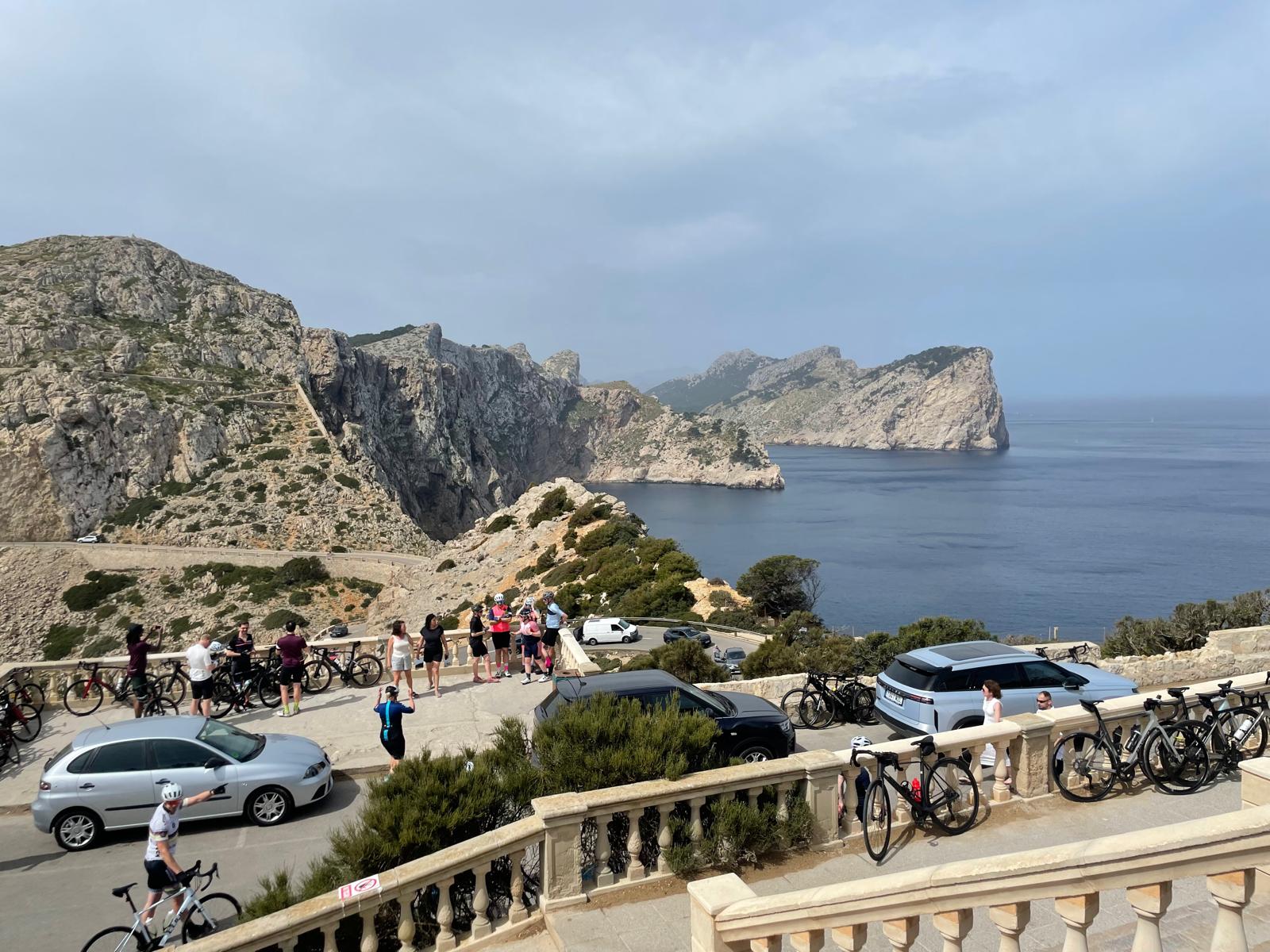 The view from Cap de Formentor after 35km of rolling hills