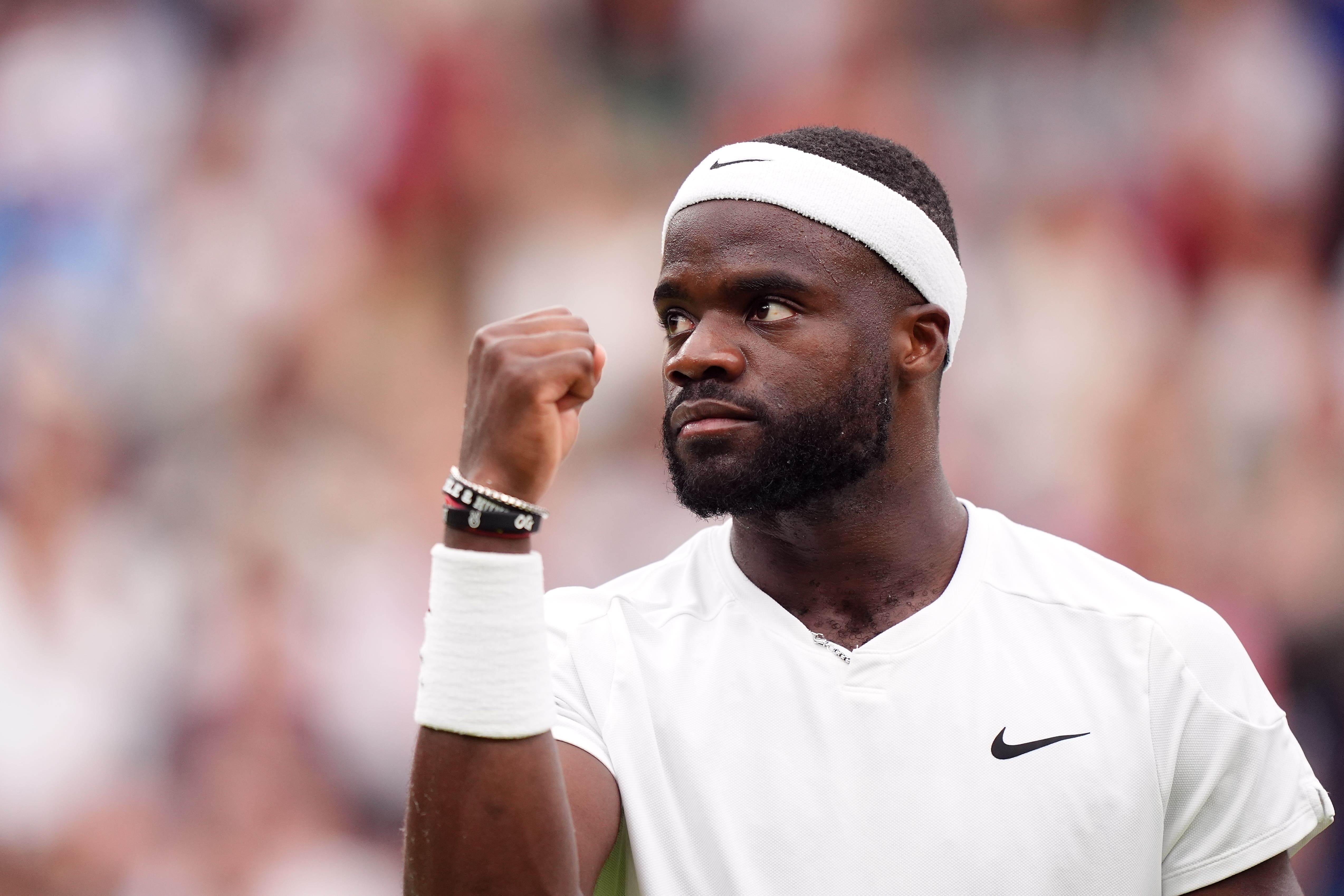 Frances Tiafoe believes the UK ca n lead the way in opening up tennis to a new demographic (Zac Goodwin/PA)