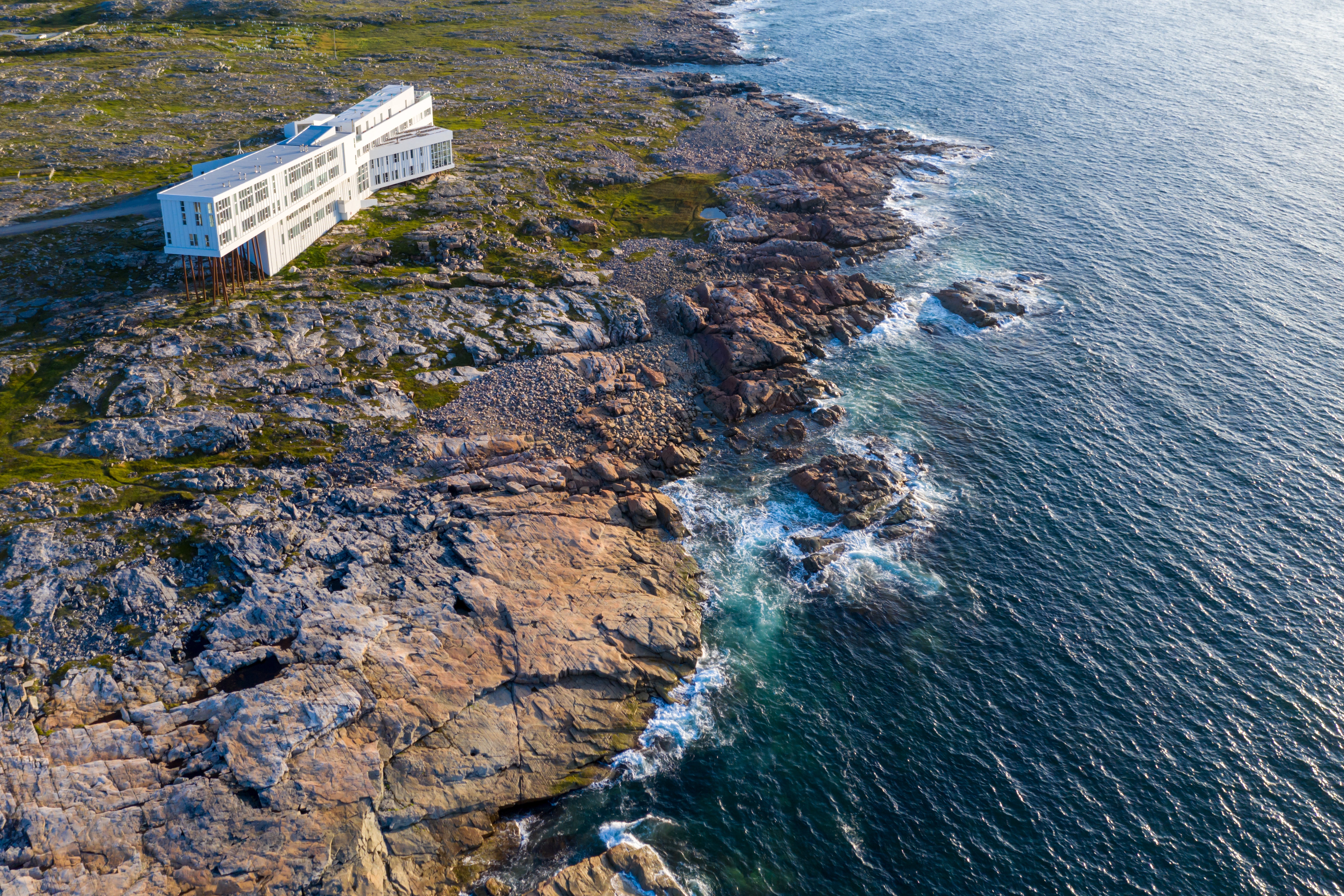Premium accommodation is available on Fogo Island, in the form of the Fogo Island Inn