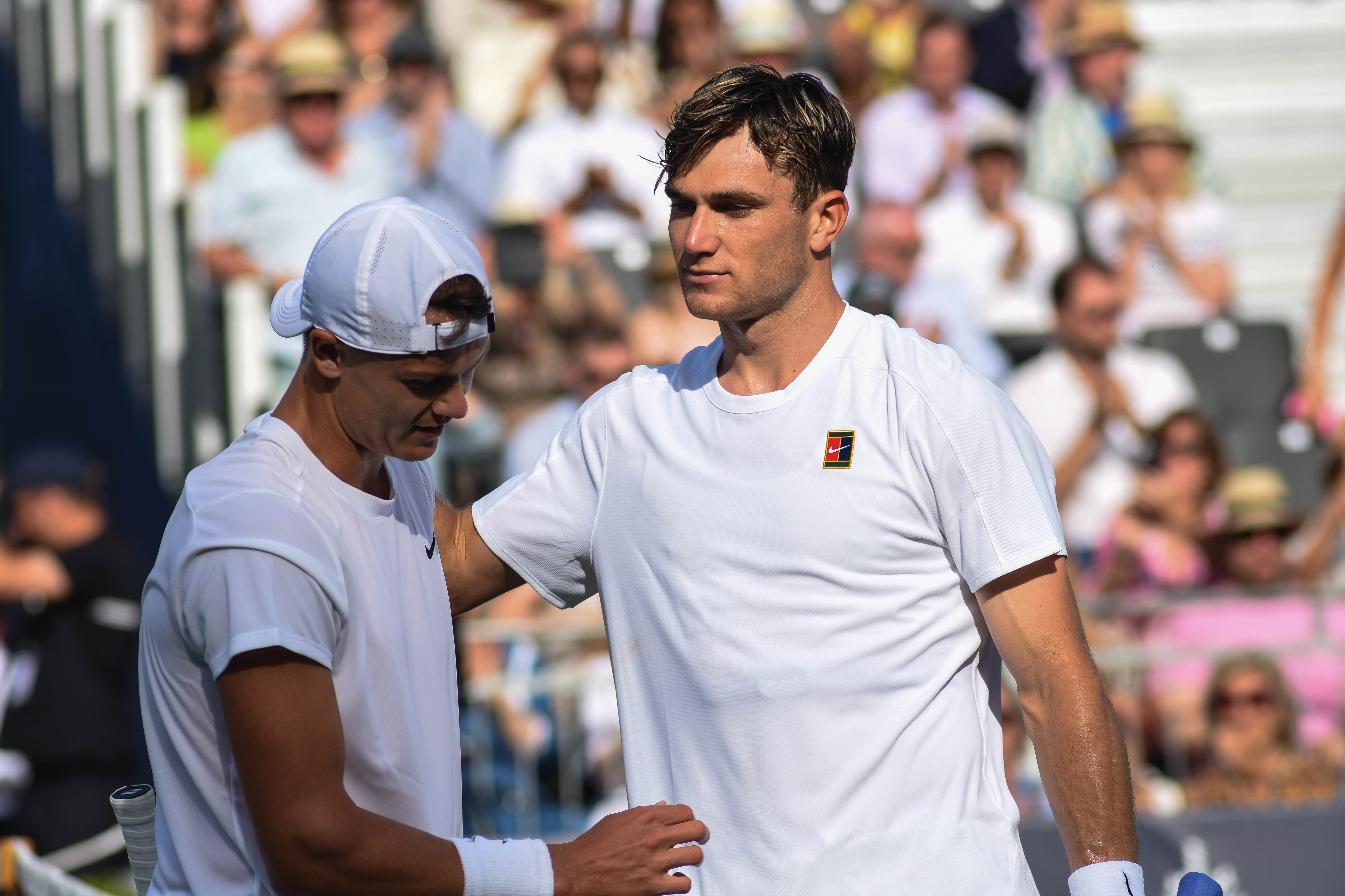 The Brit recovered from a sluggish start to win