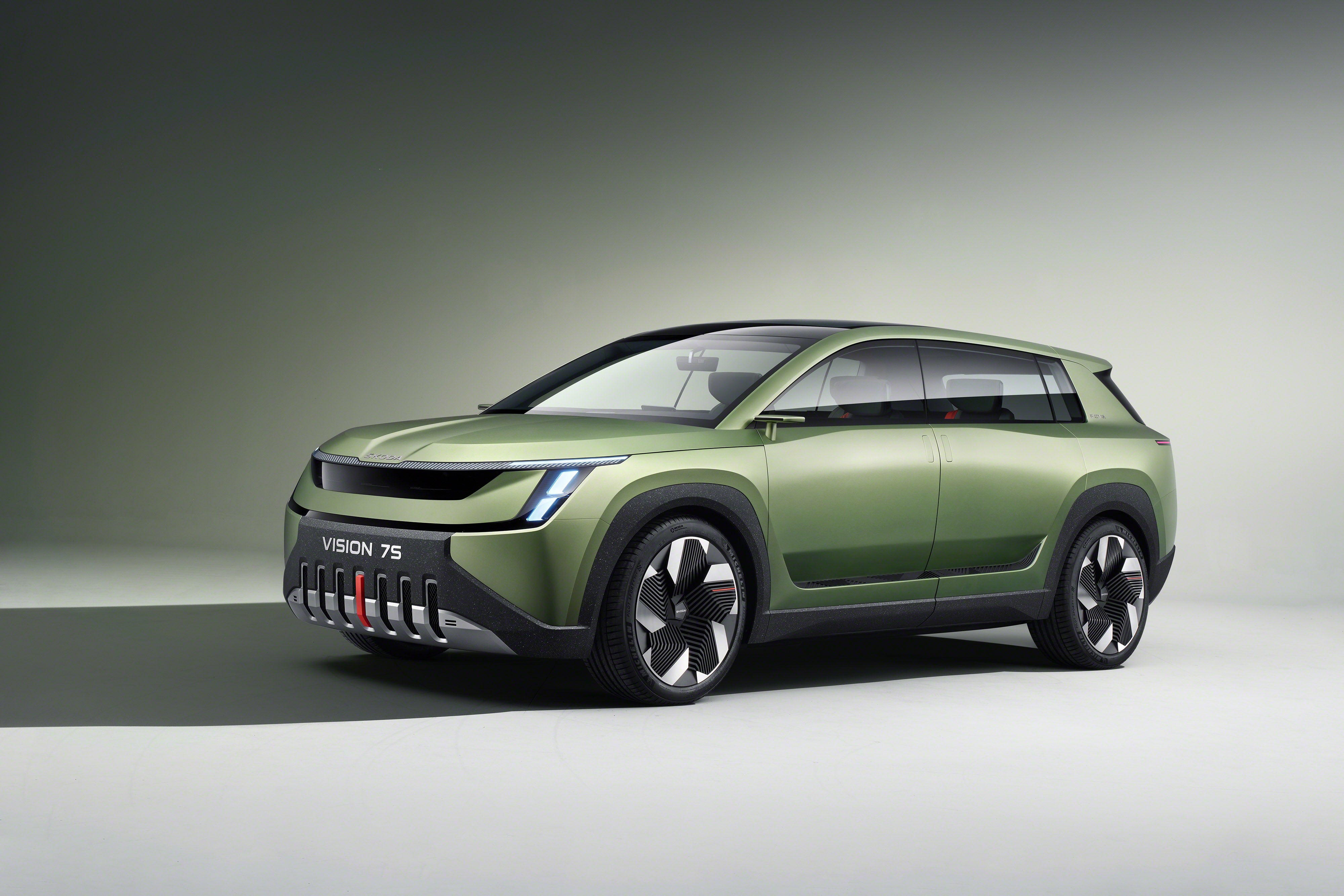 Skoda's Vision 7S concept previews next year's flagship Skoda seven seat electric SUV
