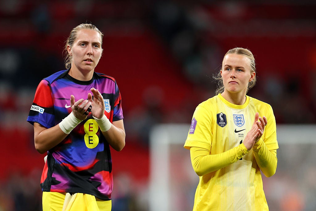 Anna Moorhouse and Hannah Hampton