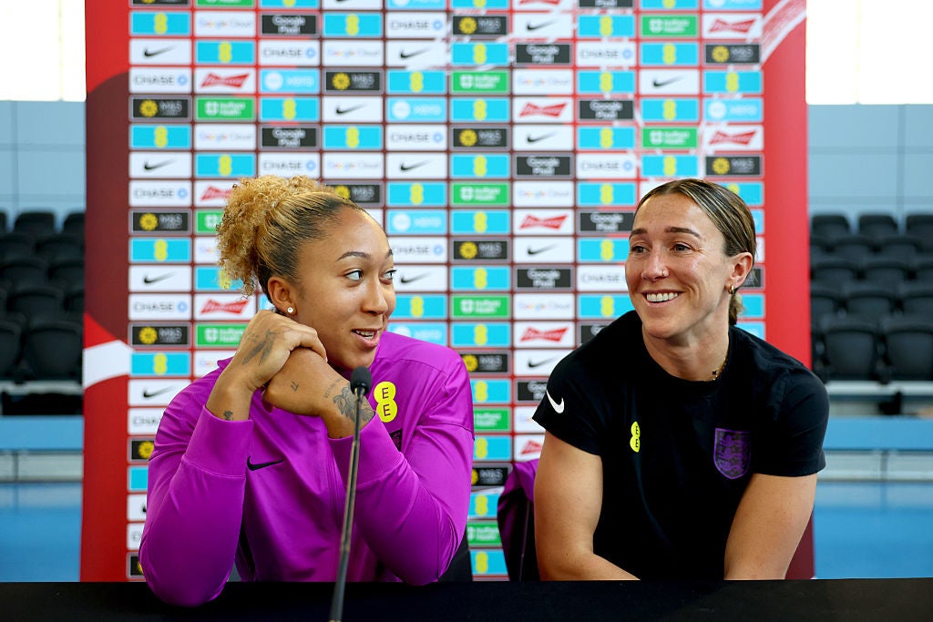 Lauren James and Lucy Bronze