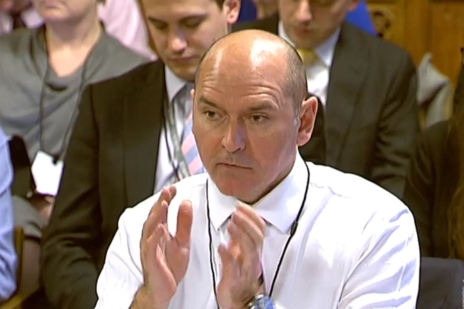 Jim Mackey gave evidence to the health committee on the NHS 10-year plan