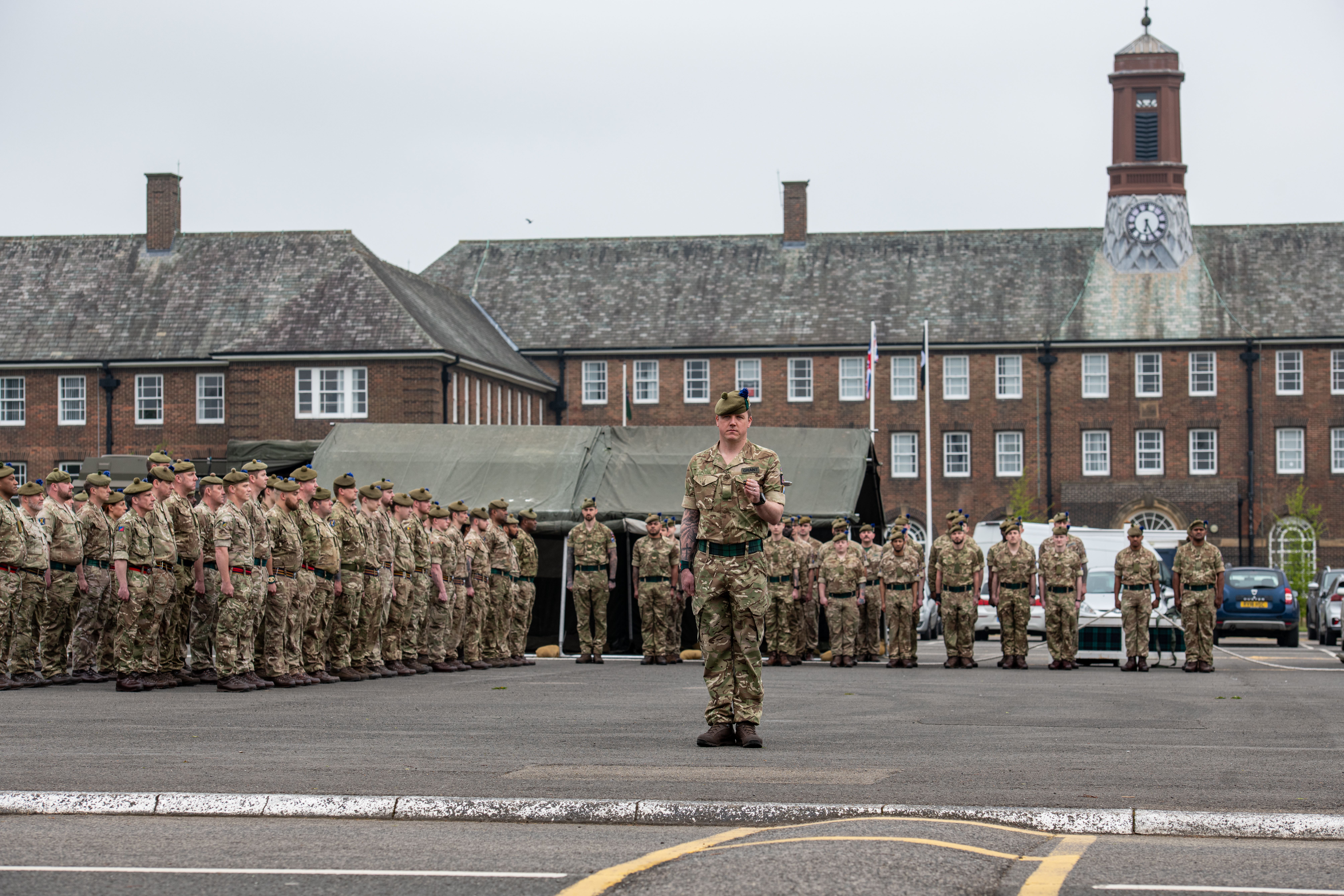 The soldiers of 4 SCOTS are gearing up to relocate to Cyprus where they will stand ready to respond to emerging situations in North Africa and the Middle East (Corporal Daryll Knott/Royal Regiment of Scotland/PA)