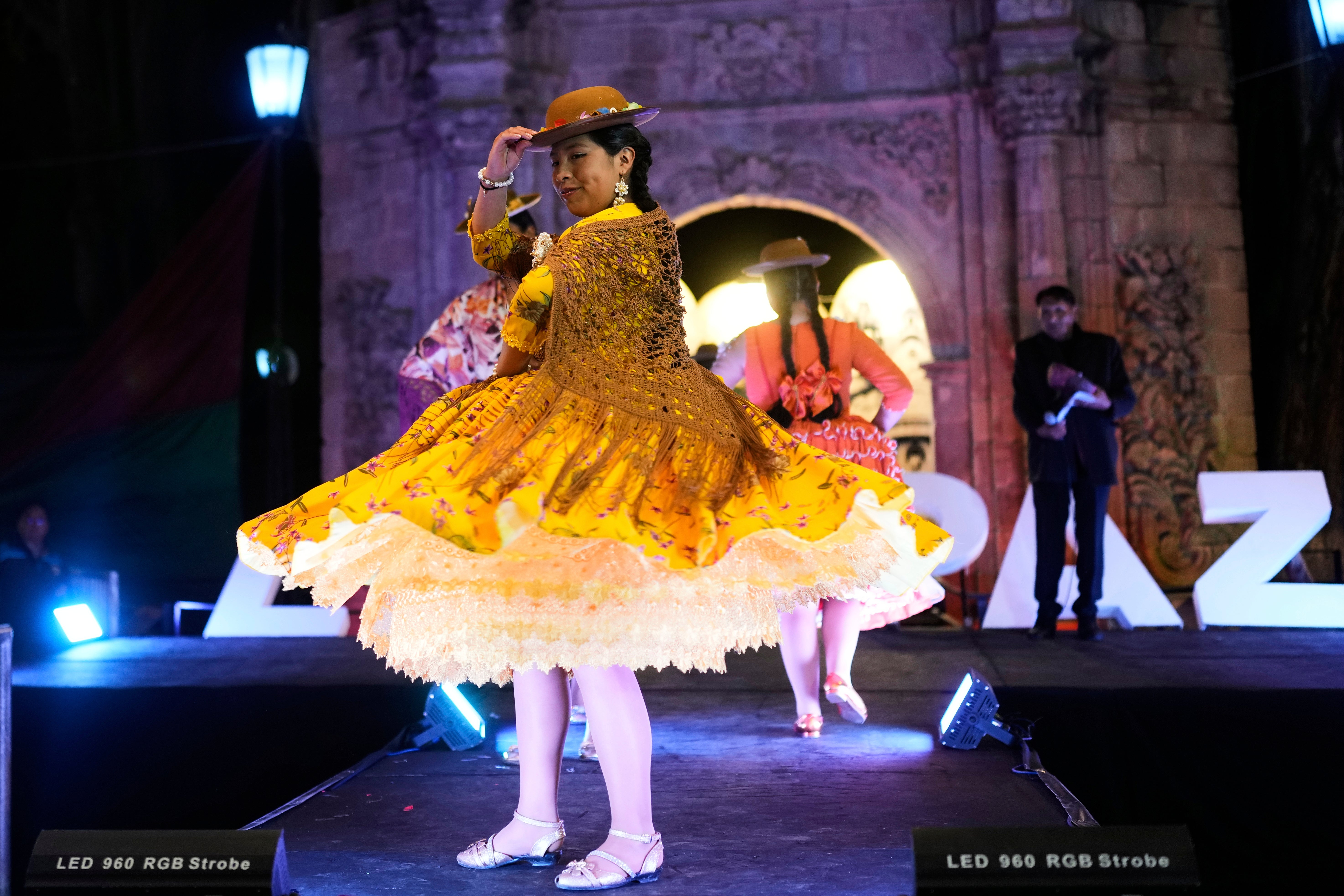 APTOPIX Bolivia Miss Cholita