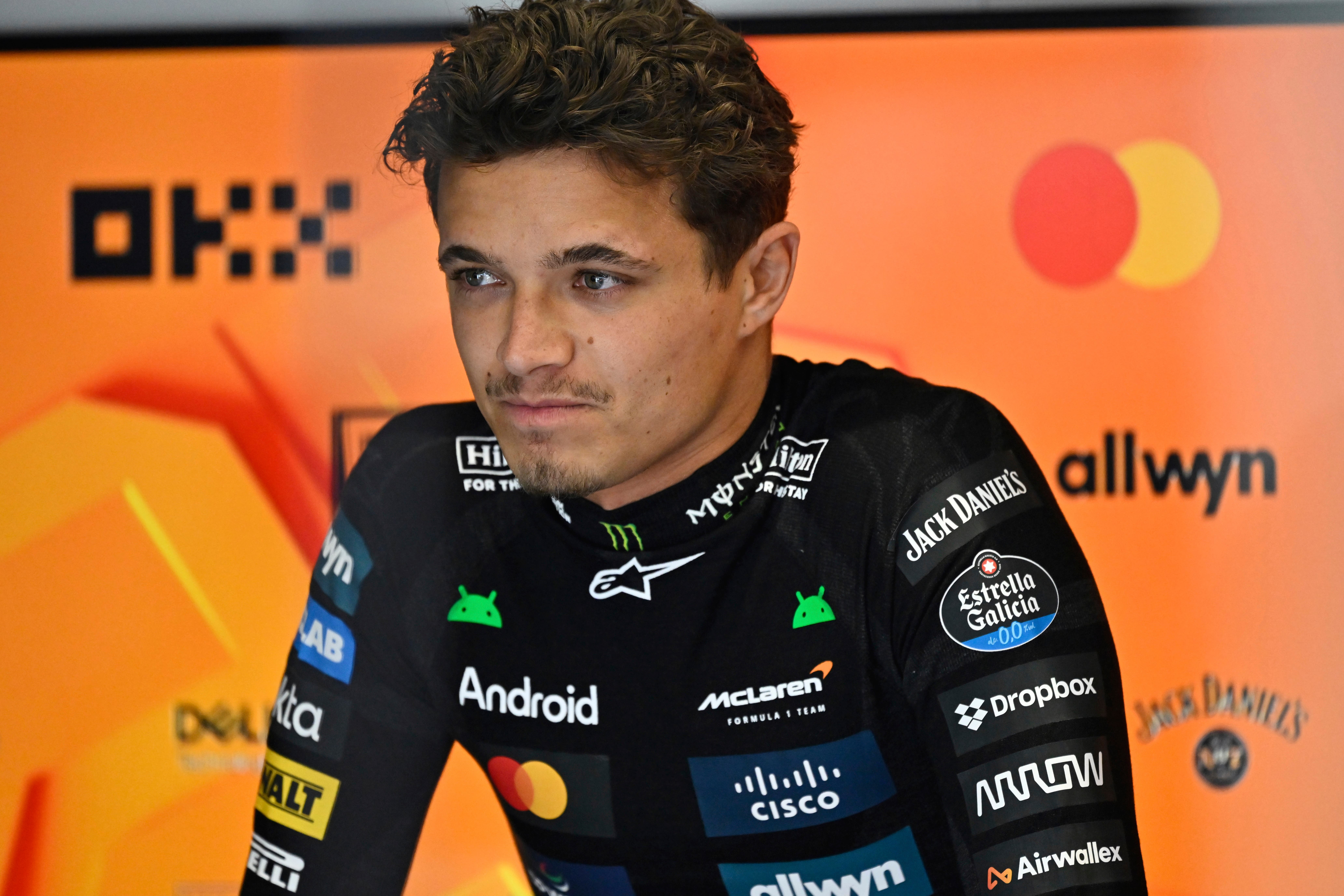 Lando Norris finished fastest in final practice in Austria (Denes Erdos/AP)