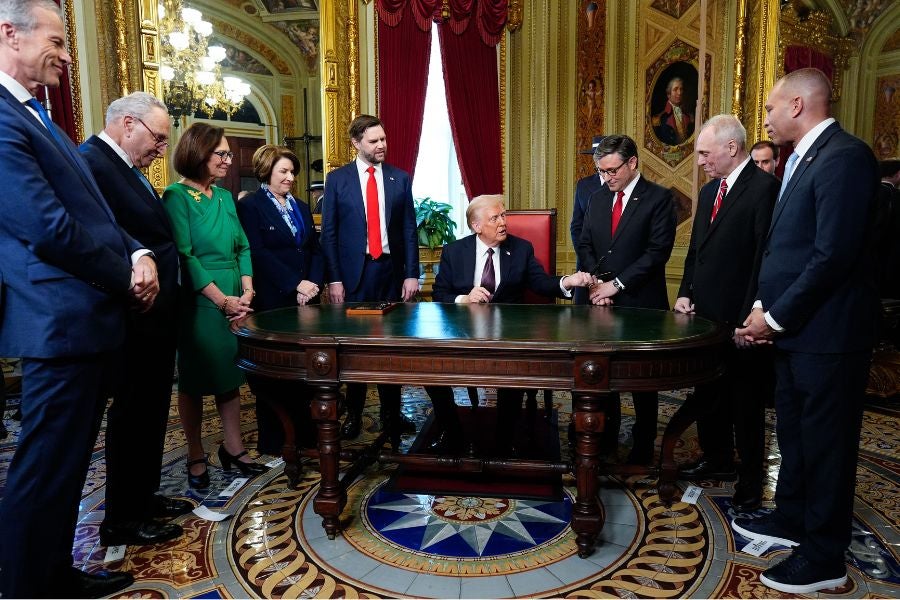 VP JD Vance is the clear GOP frontrunner in the 2028 presidential nomination, according to a new Emerson College survey