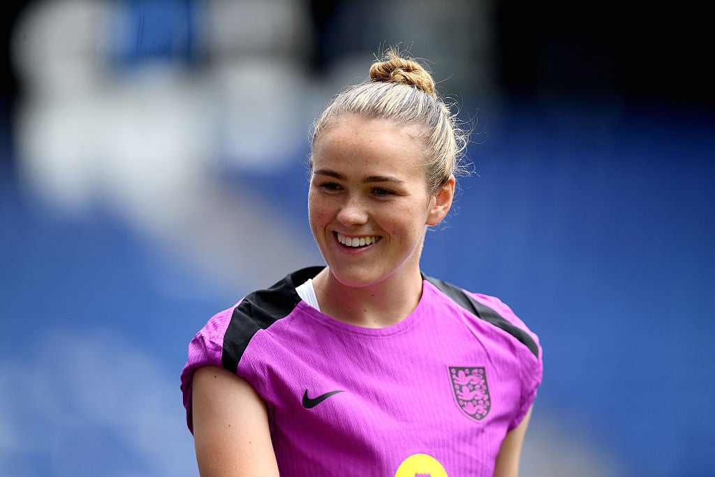 Grace Clinton is one of seven England players heading to their first major tournament at Euro 2025