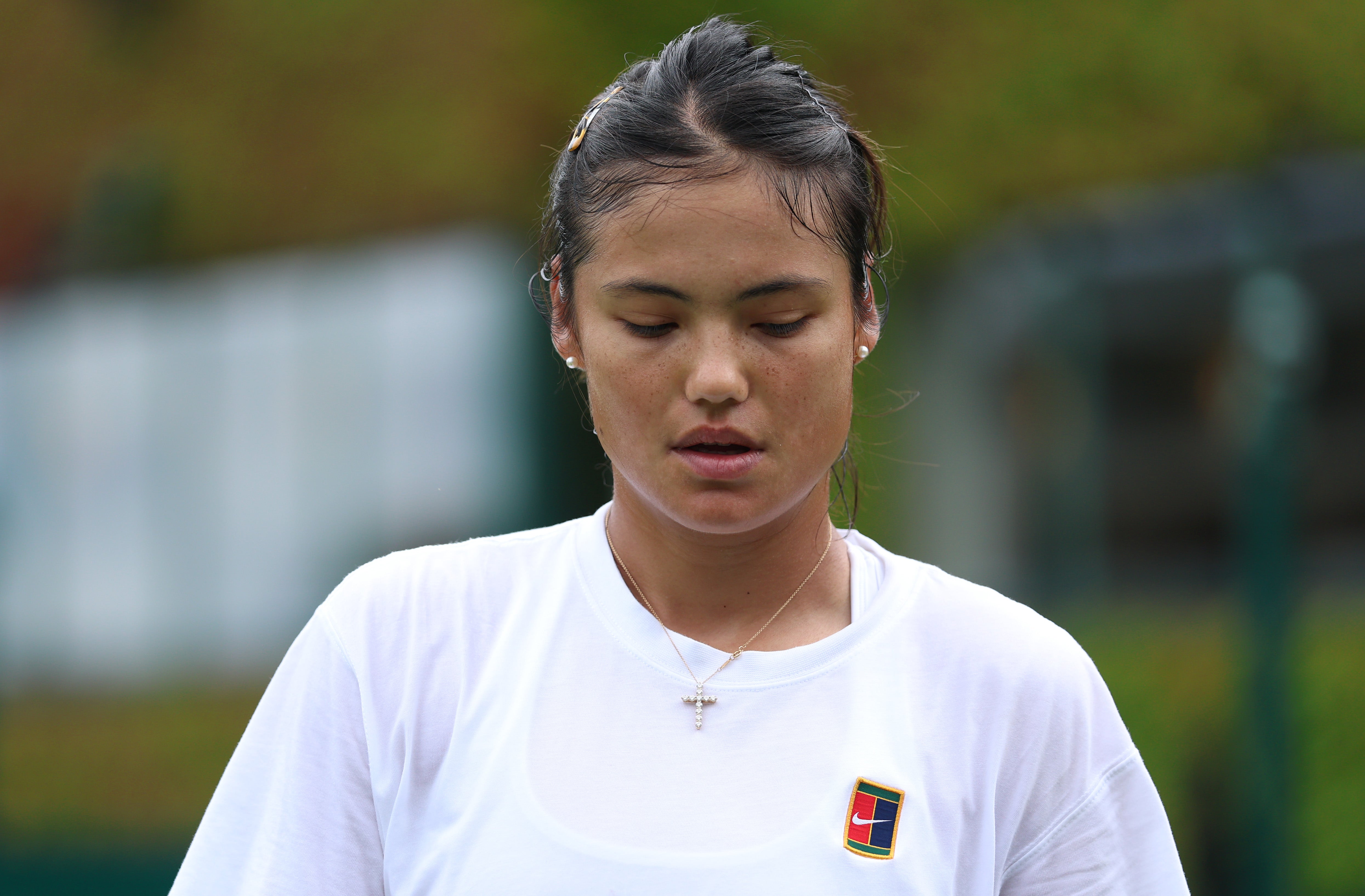 Emma Raducanu plays her first match at Wimbledon on Monday