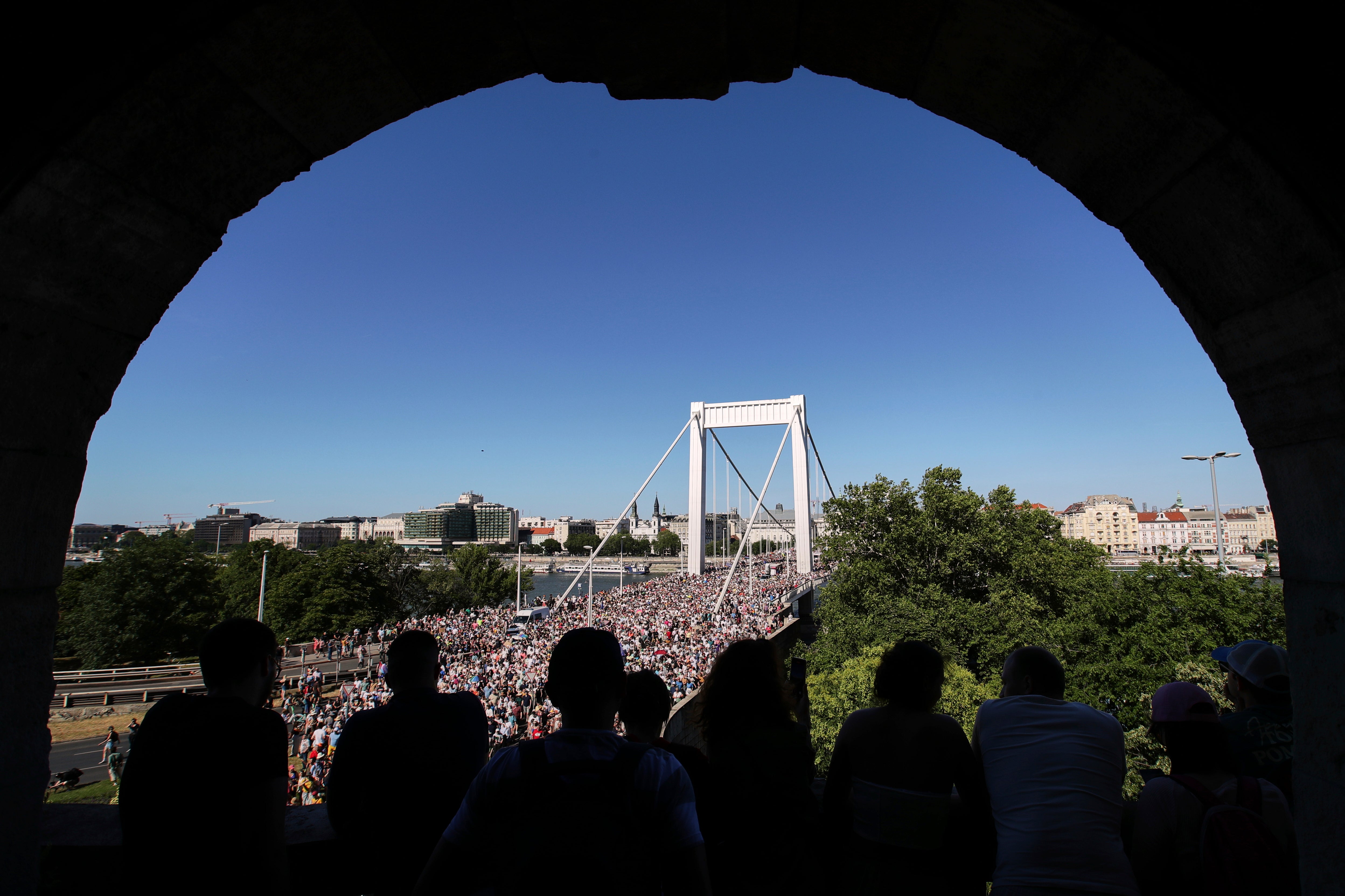 APTOPIX Hungary Pride March