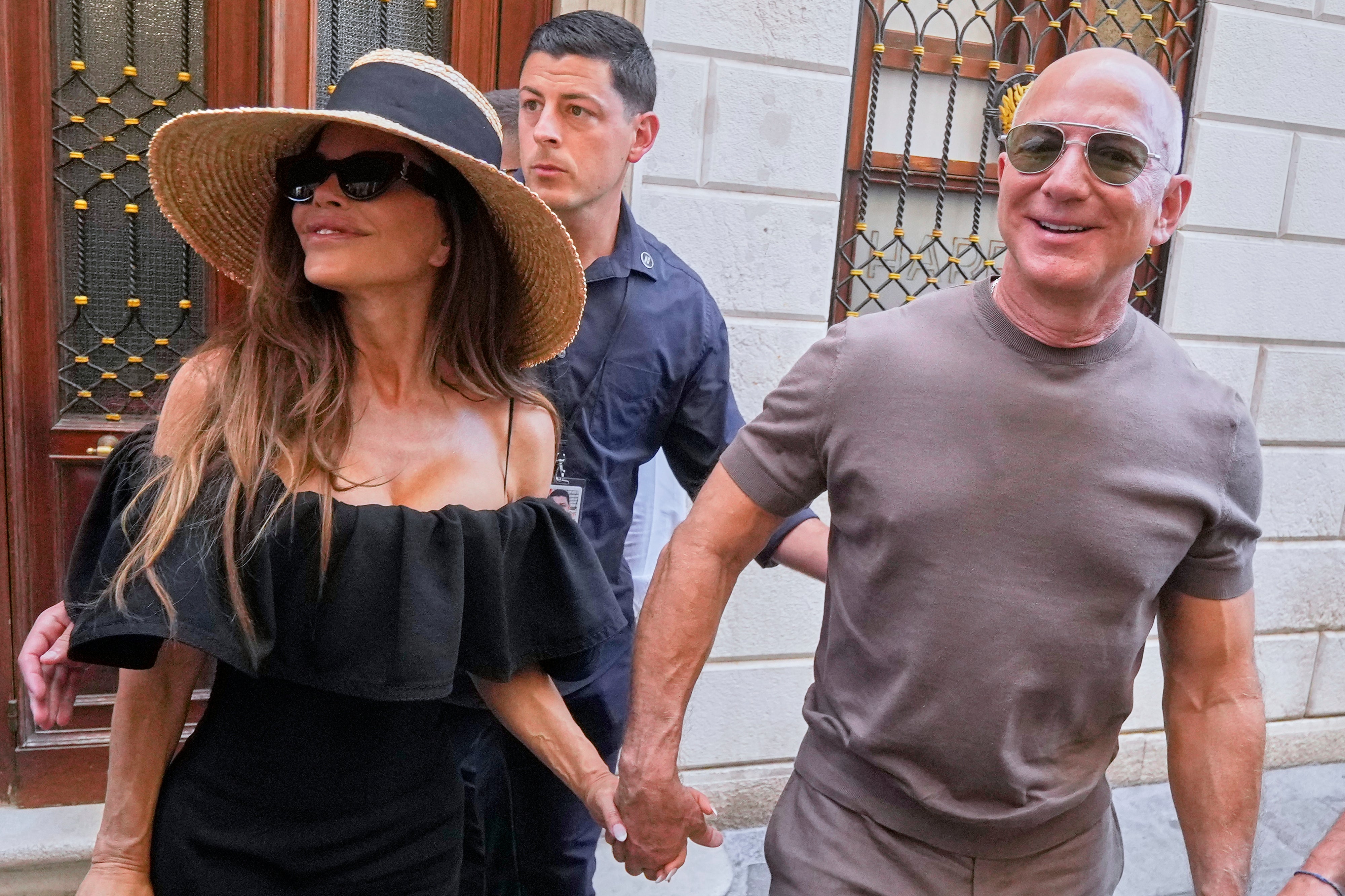 APTOPIX Italy Venice Bezos Wedding