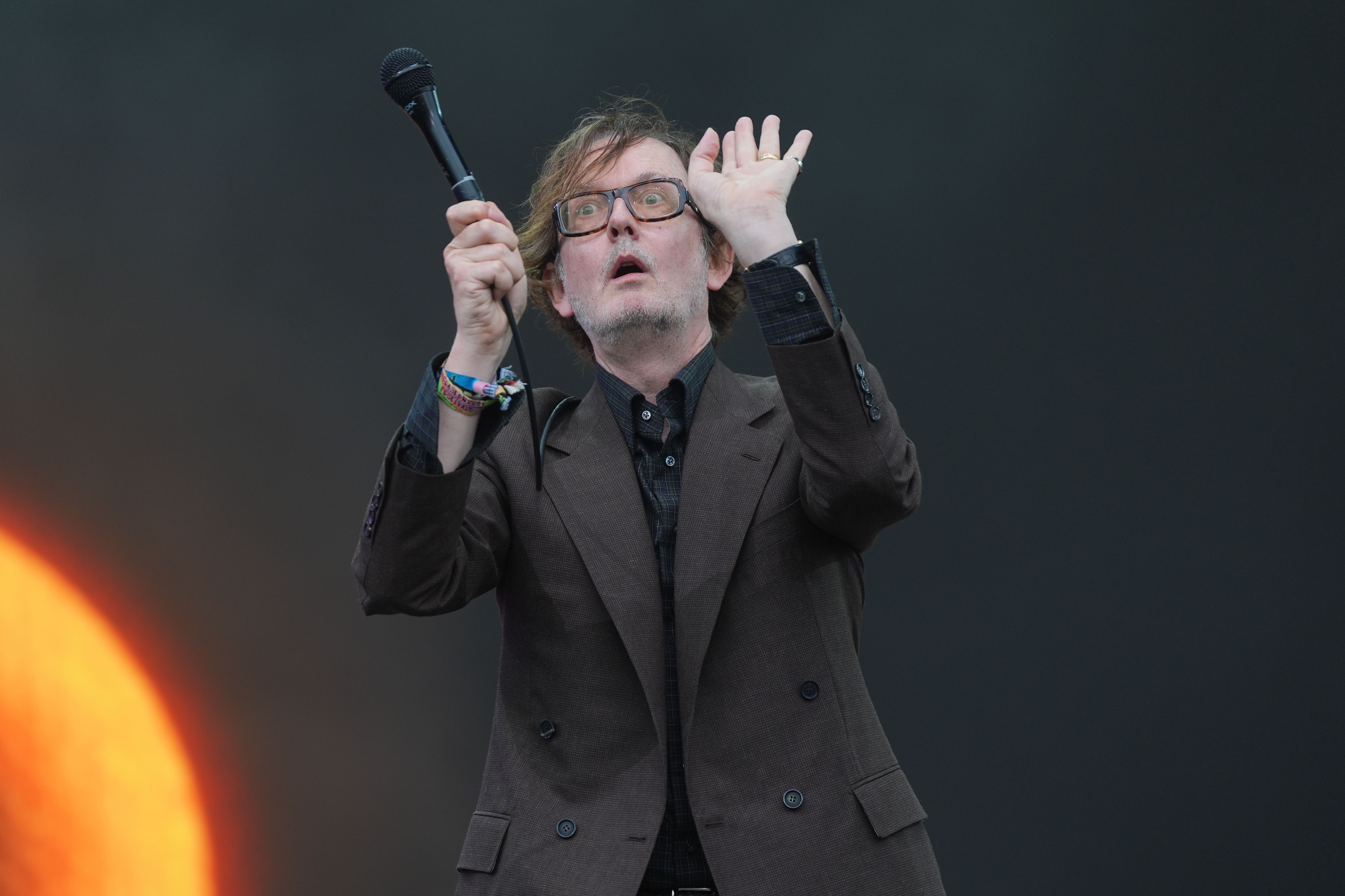 After weeks of speculation, Pulp were revealed to be the surprise act of the day