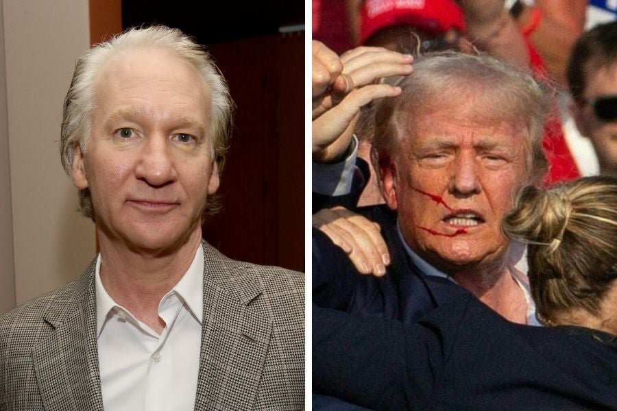 Bill Maher criticized Donald Trump supporters who believe God protected the president during the July 2024 assassination attempt on the latest episode of his Club Random podcast