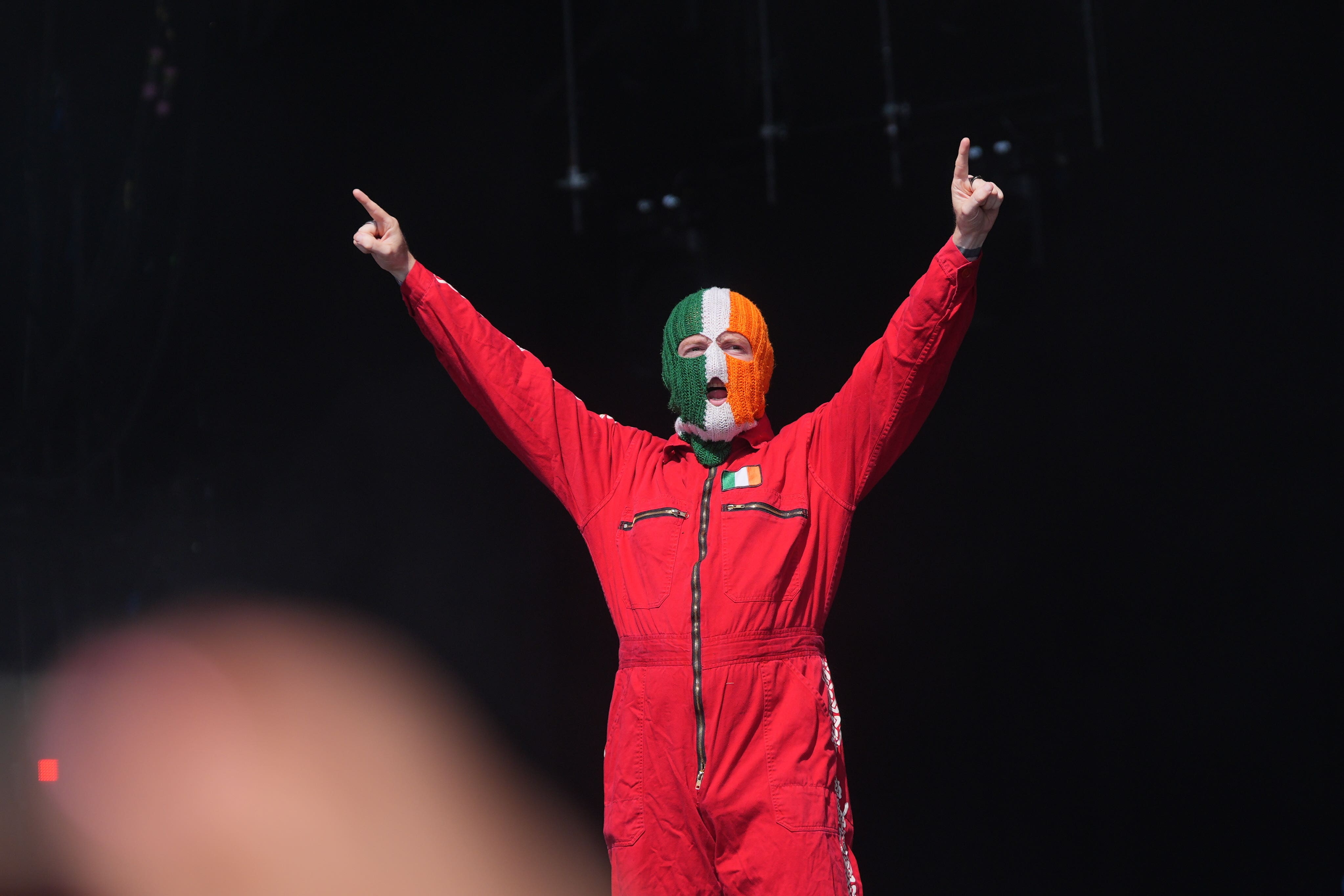 Kneecap playing Glastonbury