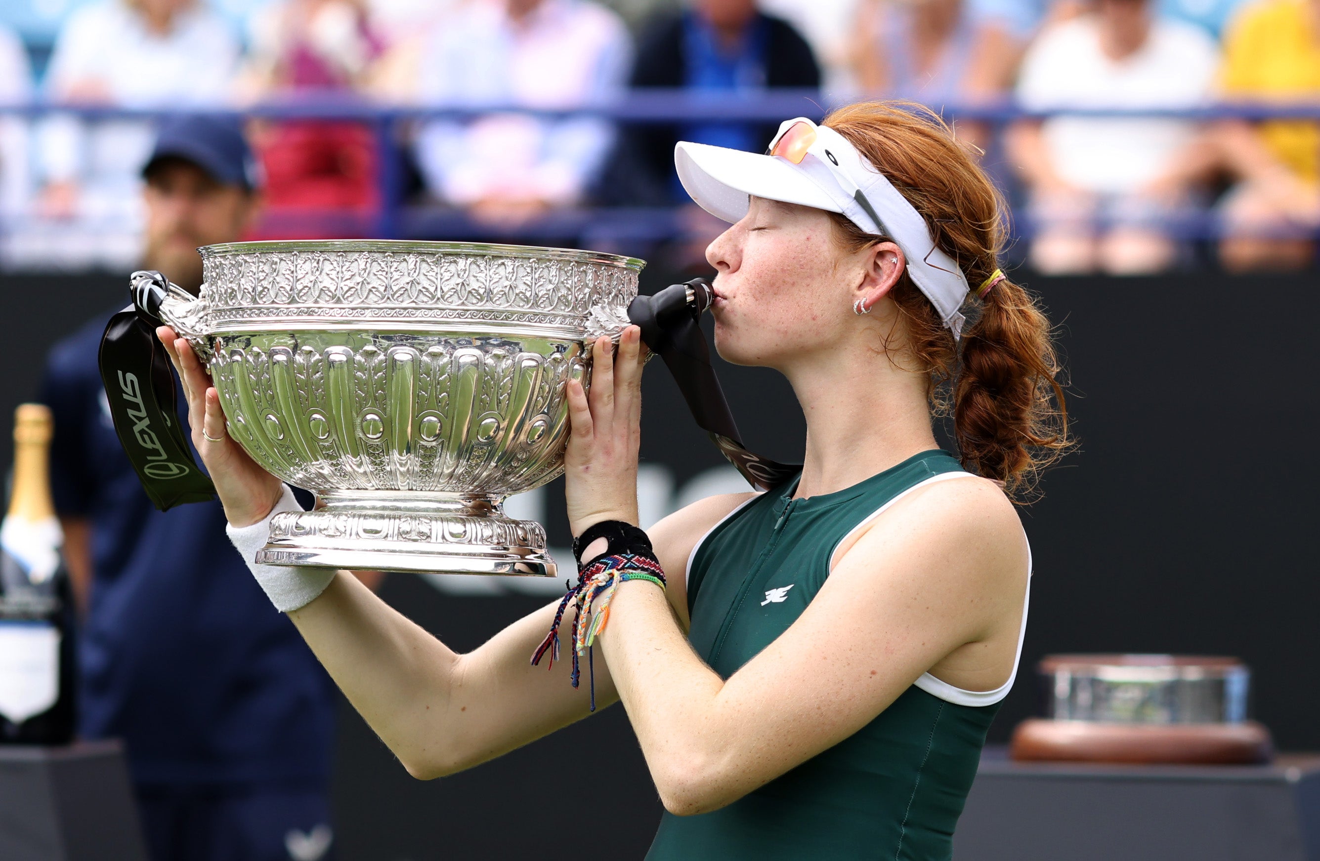 Maya Joint secured the Eastbourne title