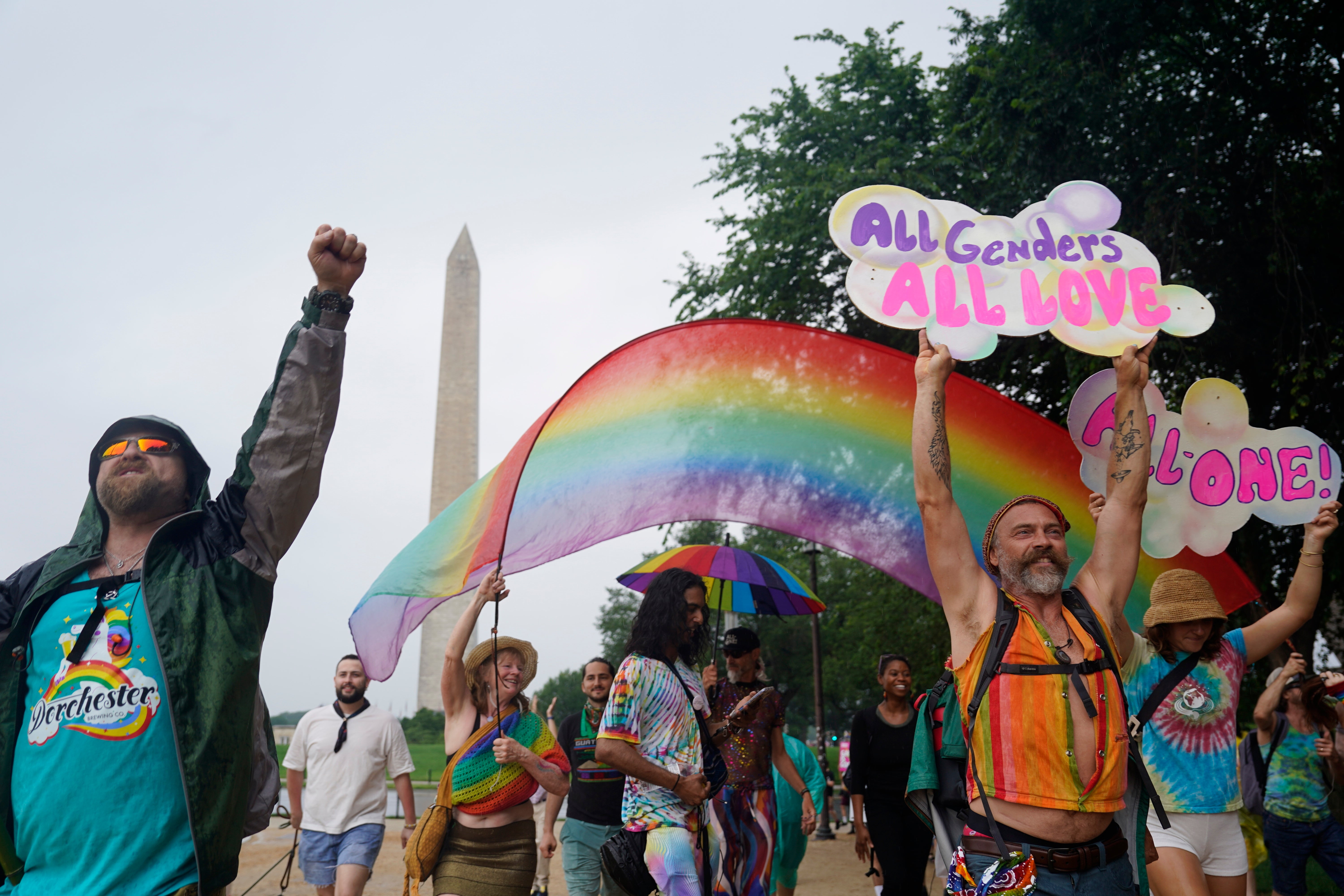 Same-sex marriages have doubled in the decade since Supreme Court decision