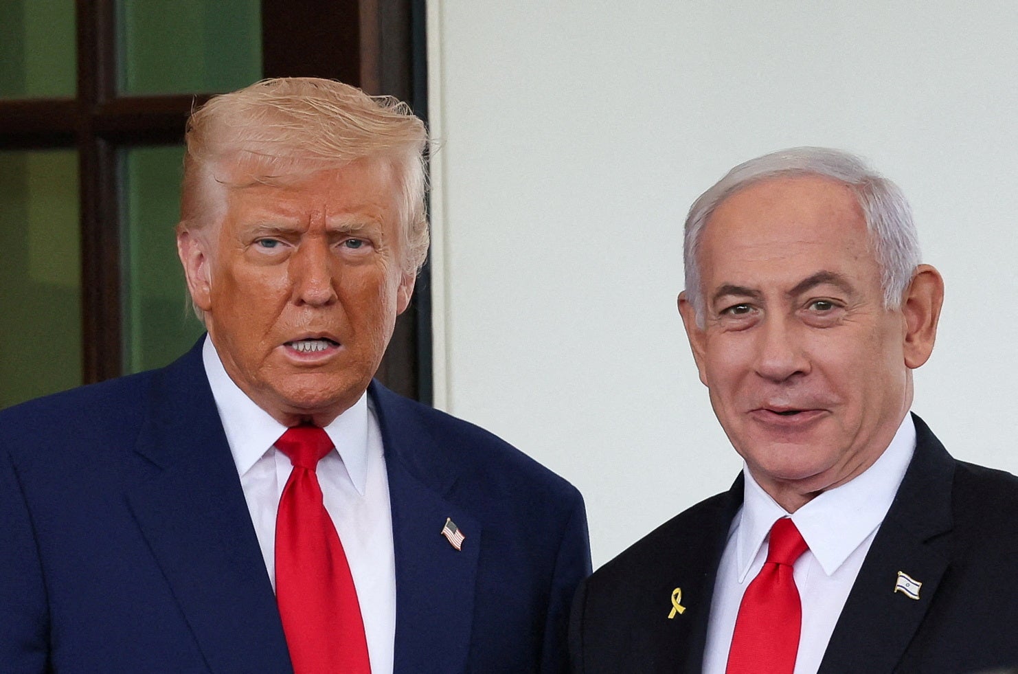 President Donald Trump meets Israeli prime minister Benjamin Netanyahu in Washington