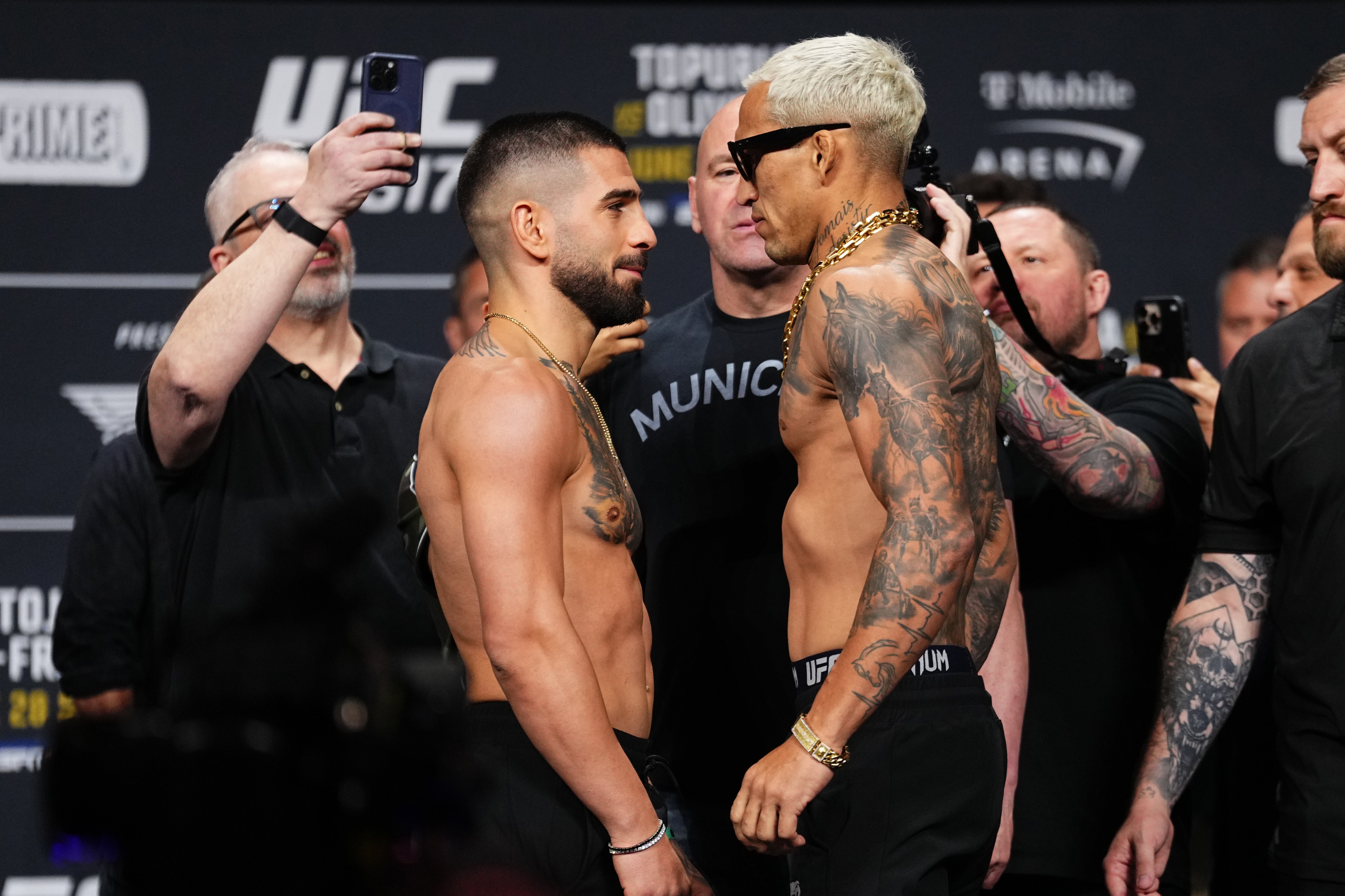 UFC 317 live: Ilia Topuria vs Charles Oliveira updates and results as ‘El Matador’ puts Brazilian out cold