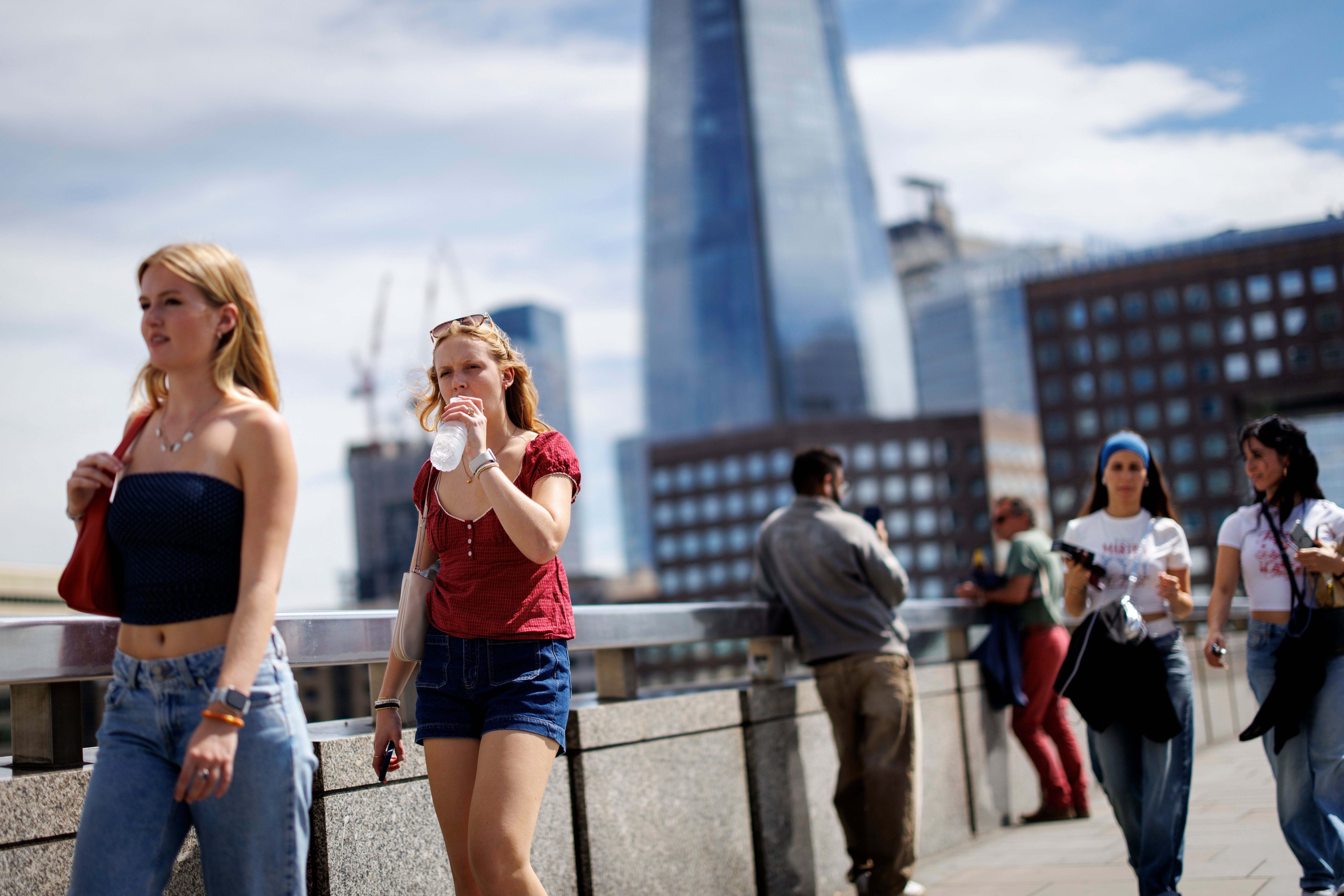 A second summer heatwave arrives in Britain with an amber weather alert issued across most of England due to temperatures expected to rise up to 34-35 degrees Celsius in the coming days