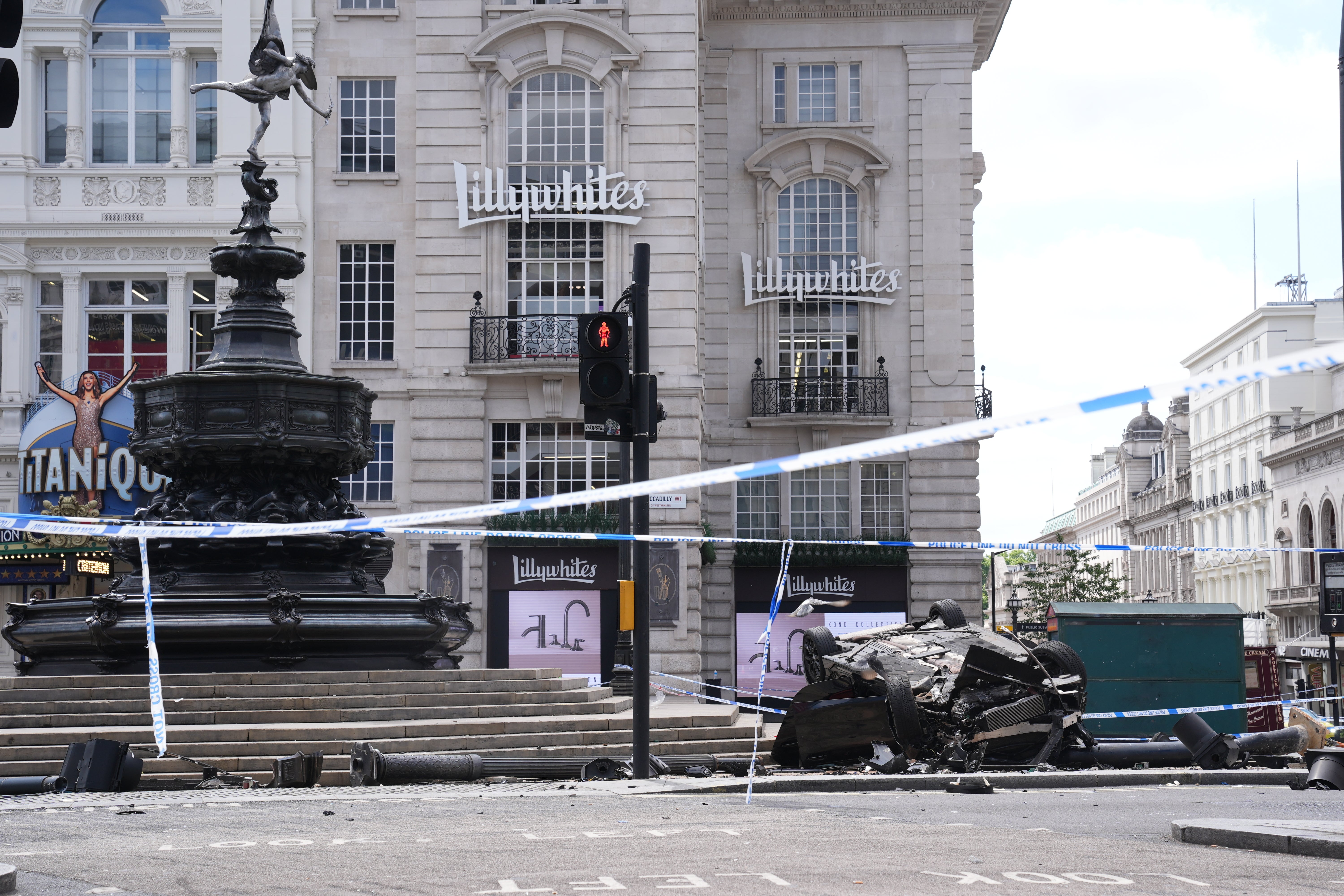 One person was taken to a major trauma centre and the other to a local hospital.