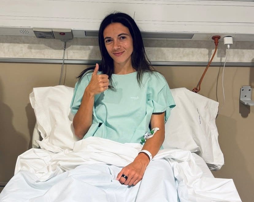 Aitana Bonmati posted an update from hospital as she was discharged