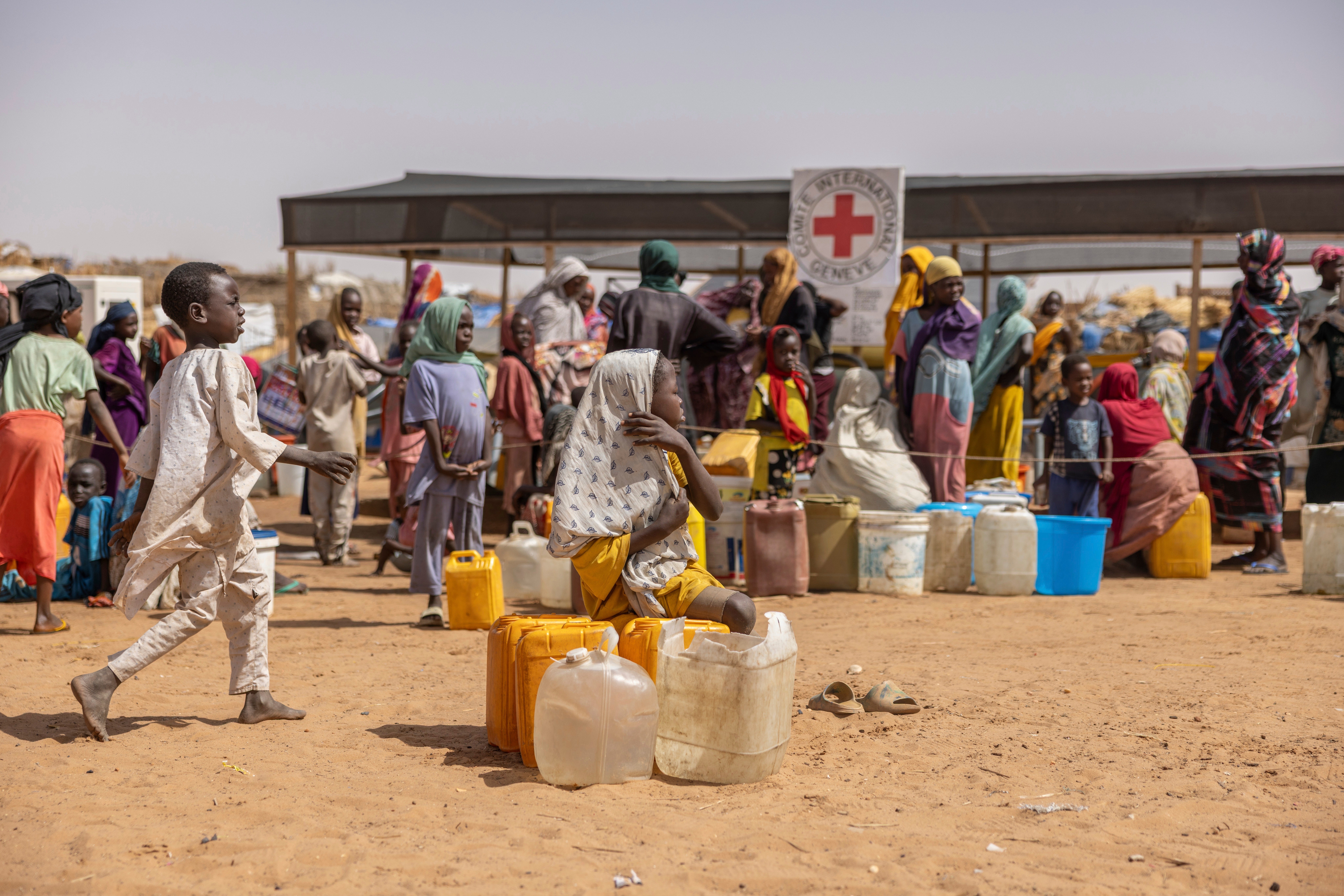 Conflicts and droughts in Sudan have led to the “largest humanitarian crisis ever recorded”.