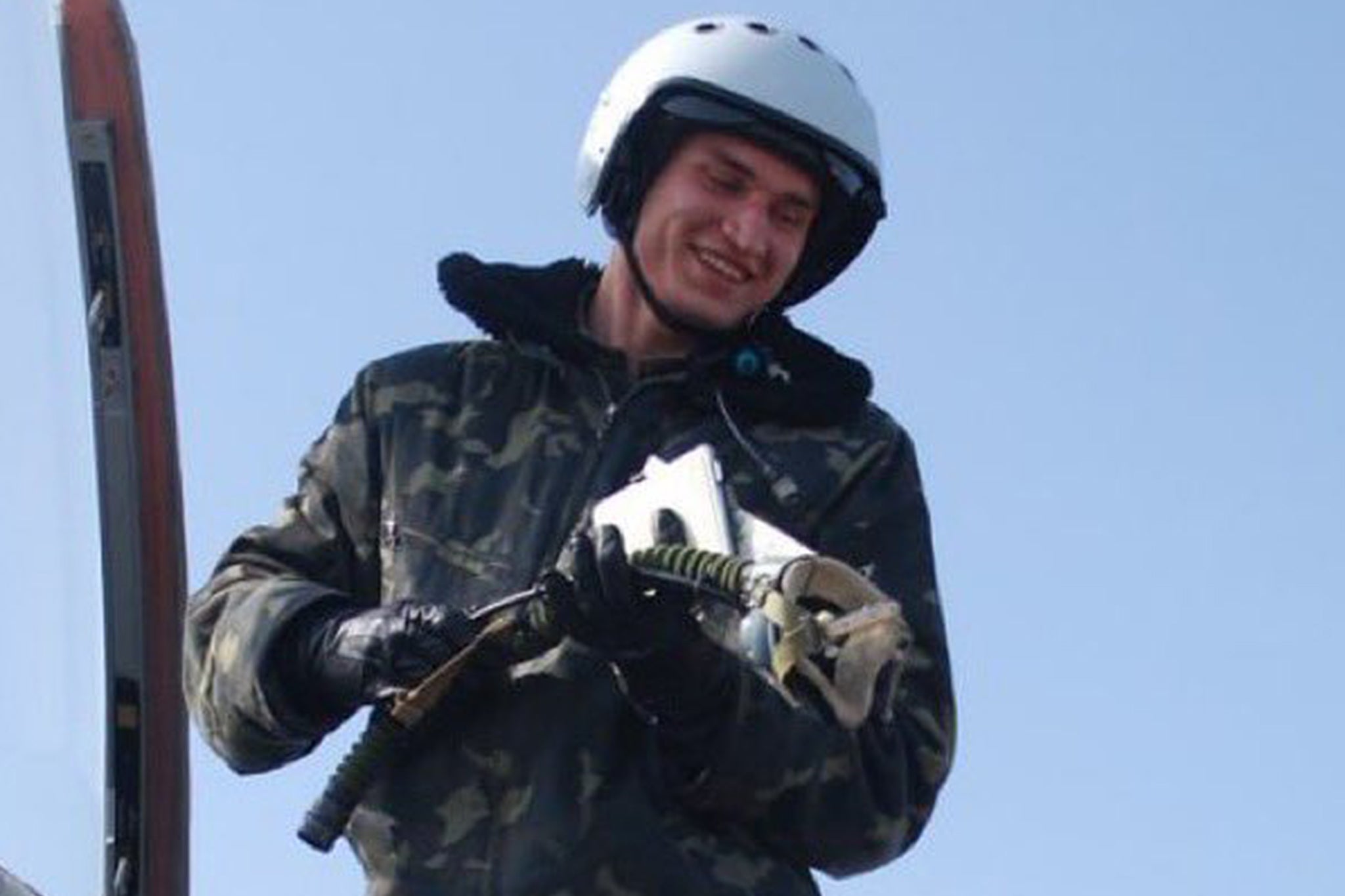 F-16 pilot Maksym Ustymenko died while shooting down Russian missiles