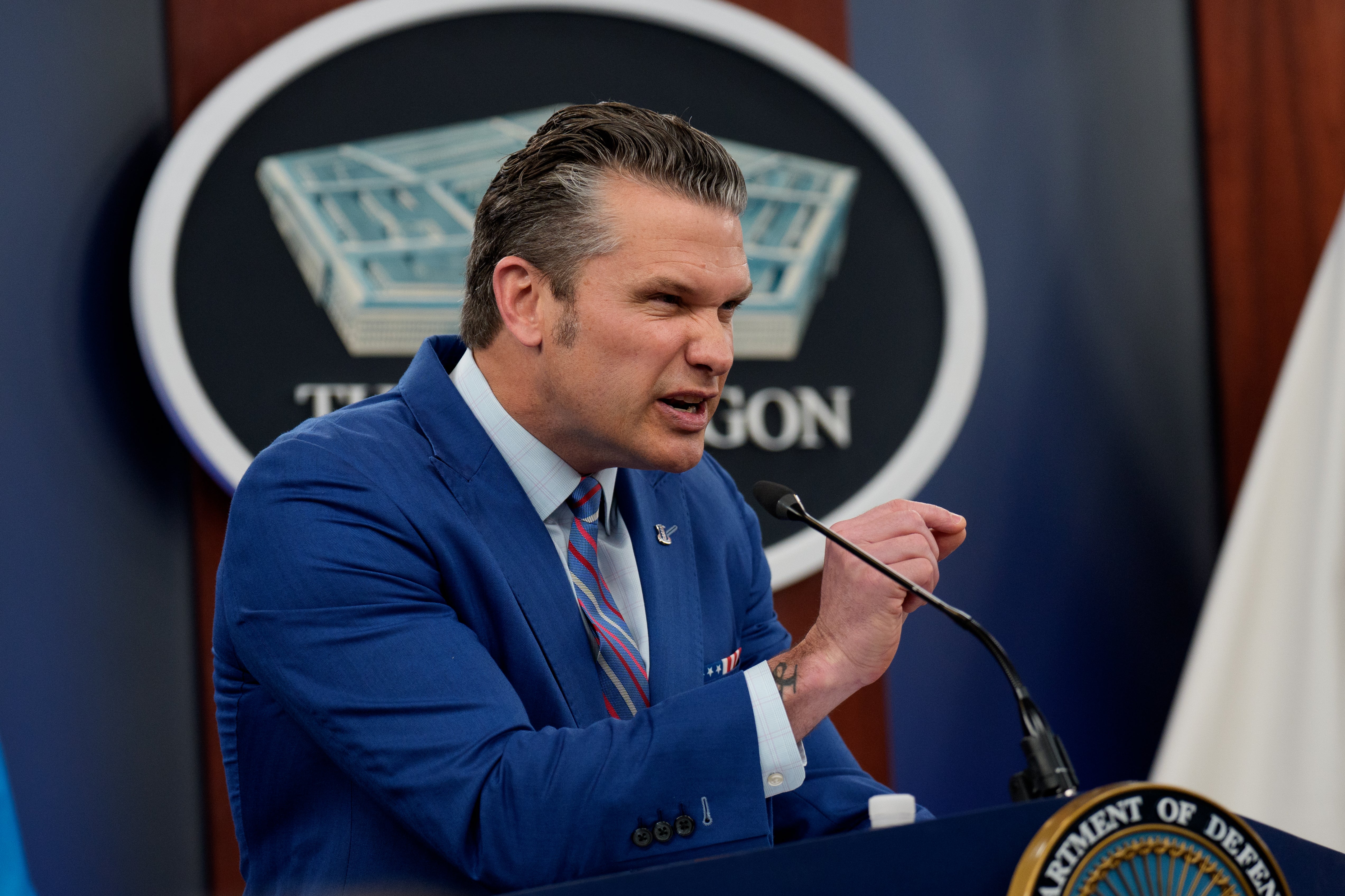 Defense Secretary Pete Hegseth and other administration officials have lashed out at press outlets for reporting on intelligence suggesting U.S. airstrikes on Iran’s nuclear facilities did not do as much damage as Trump has repeatedly claimed