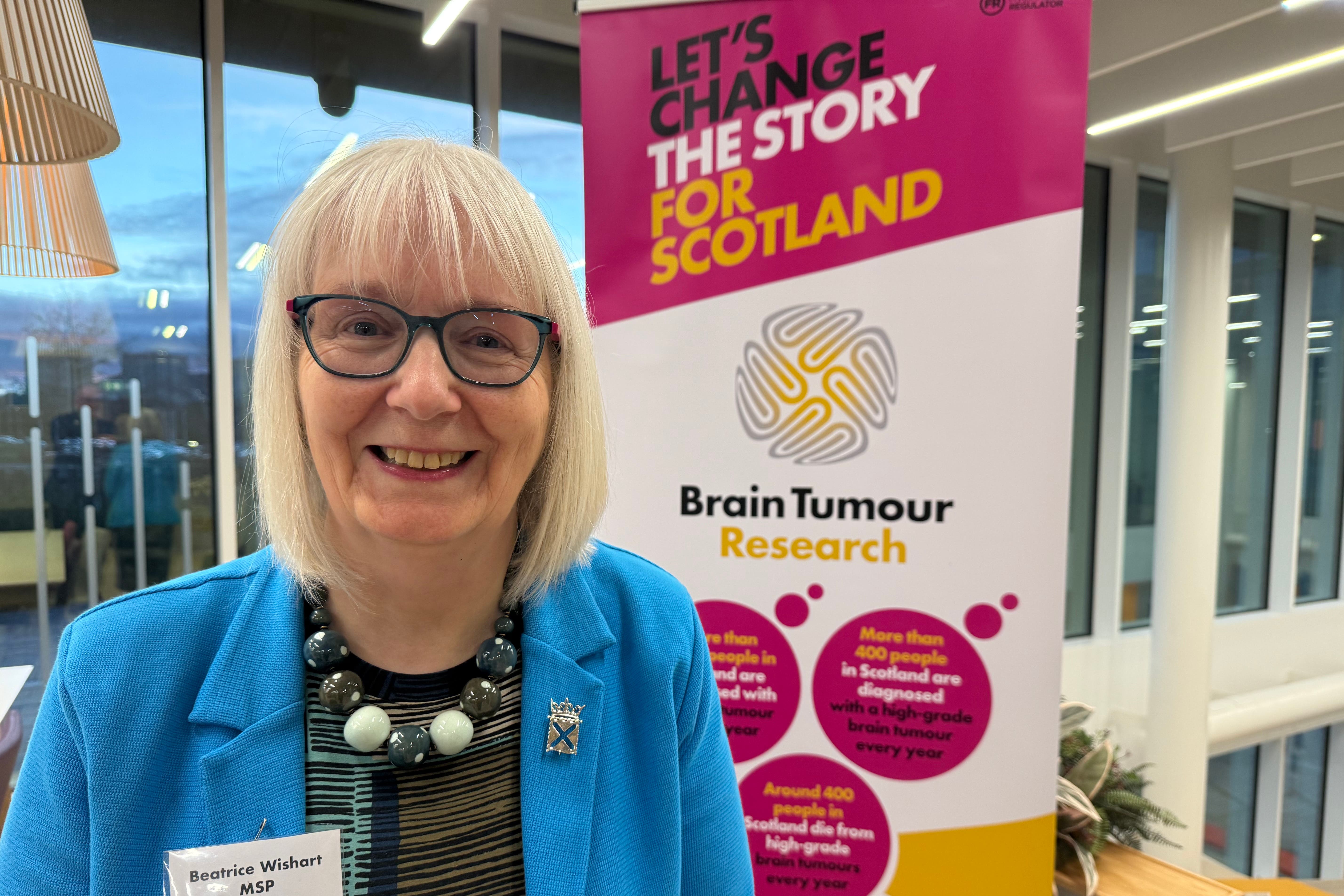 Beatrice Wishart works to support Brain Tumour Research (PA)