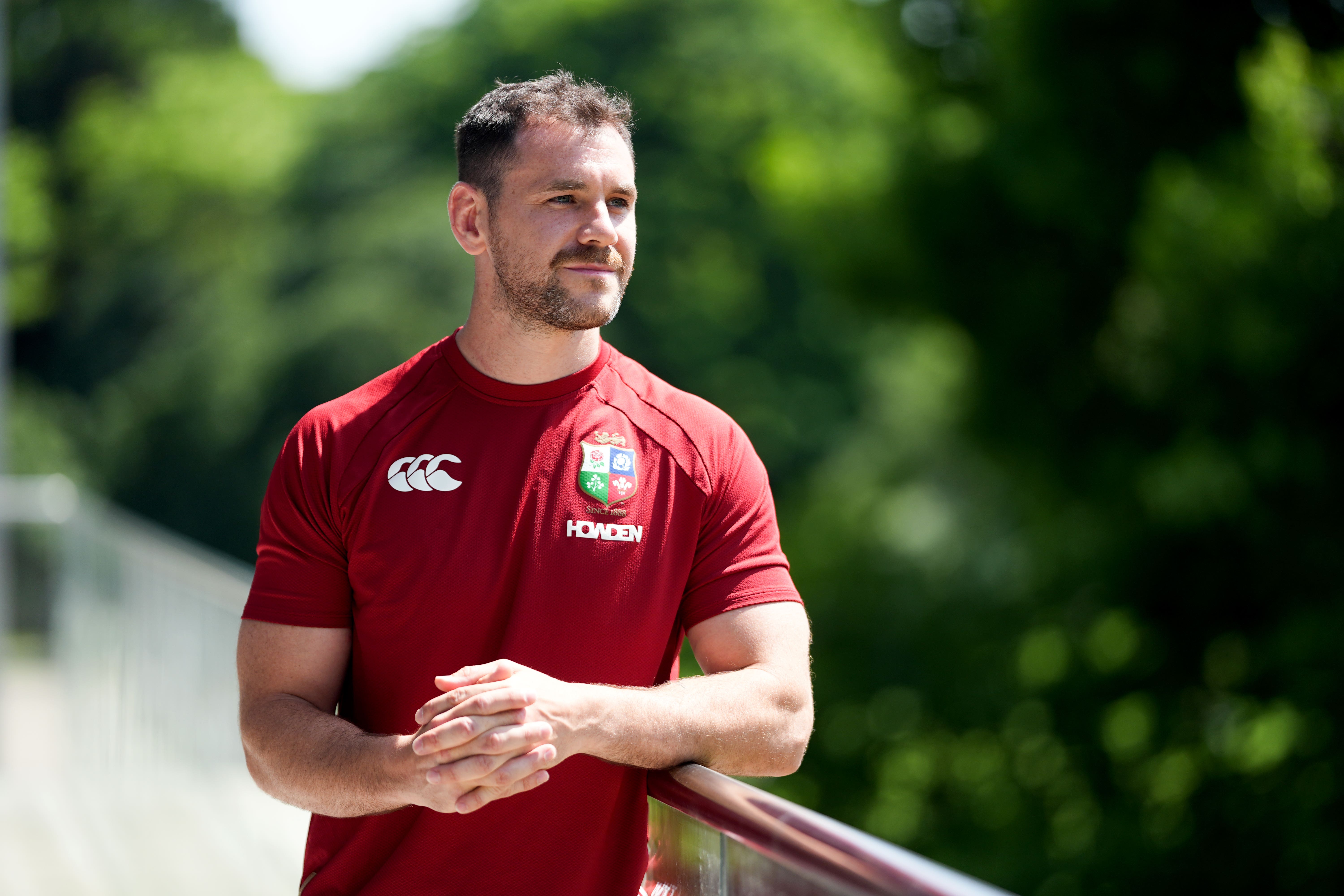 Tomos Williams of the British and Irish Lions at the USD University Club in Dublin, Ireland (Niall Carson/PA)
