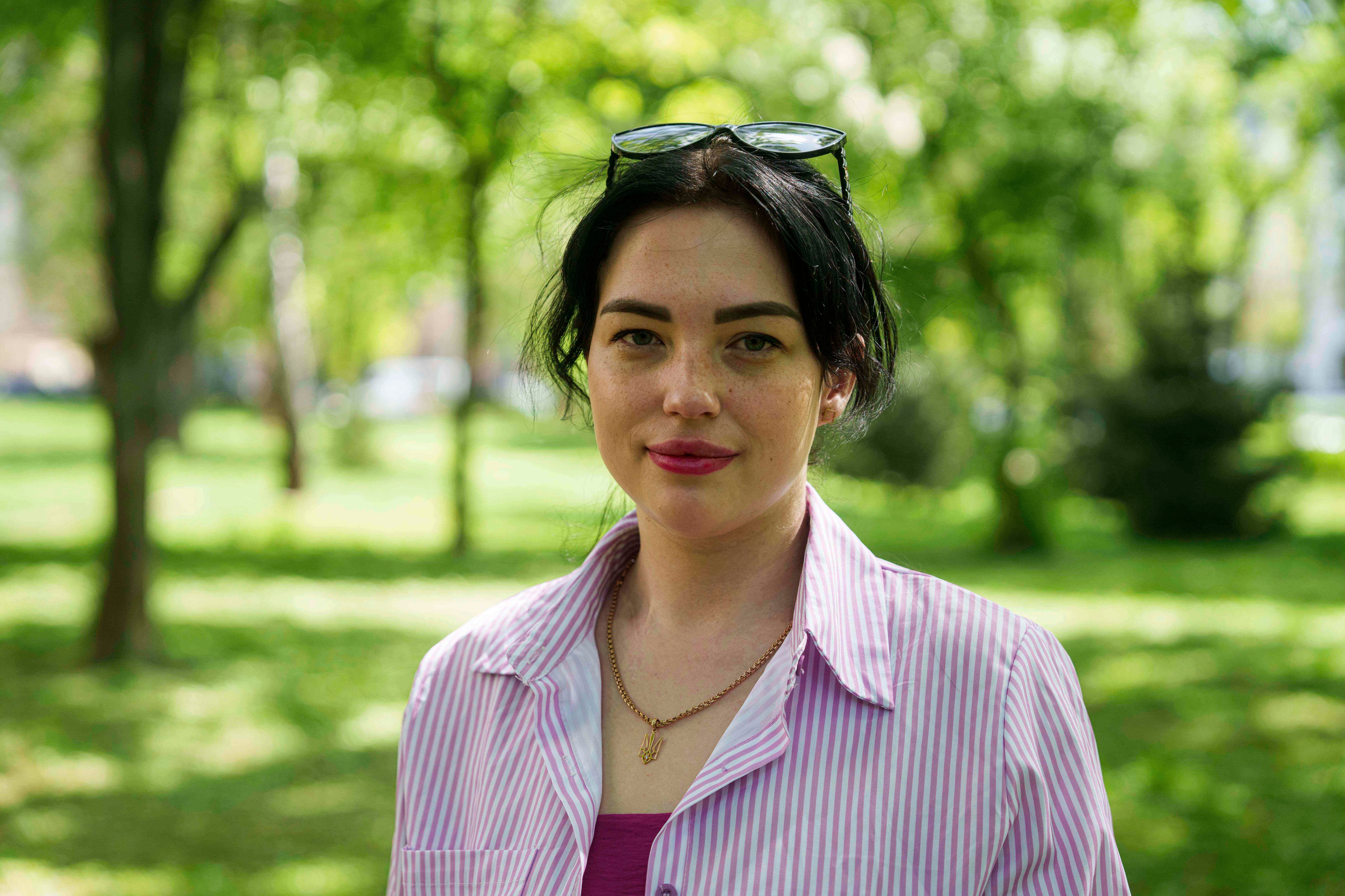 Olha Kurtmalaieva in Kyiv