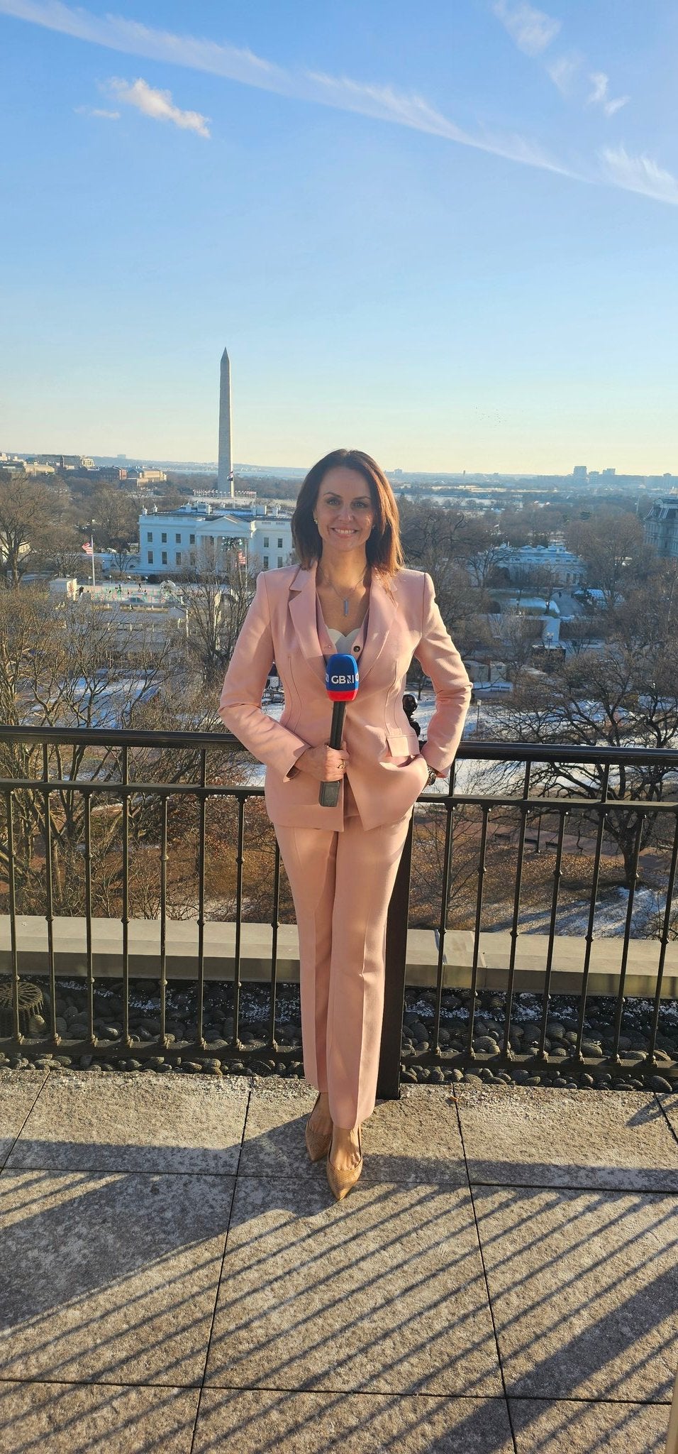 Presenter Bev Turner will be the face of the new political show, broadcast from the States