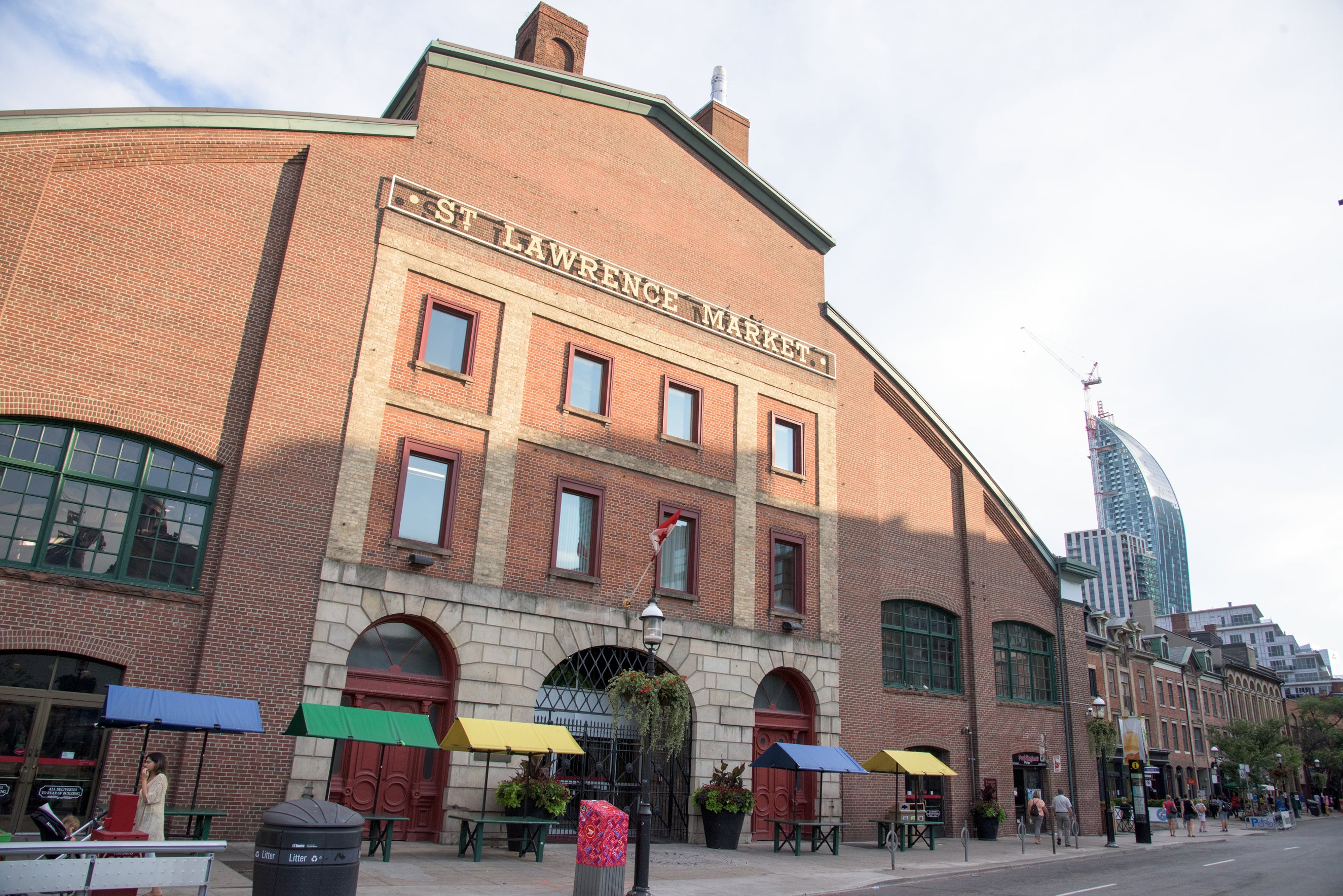 Toronto’s historic St Lawrence Market, which dates back to 1803