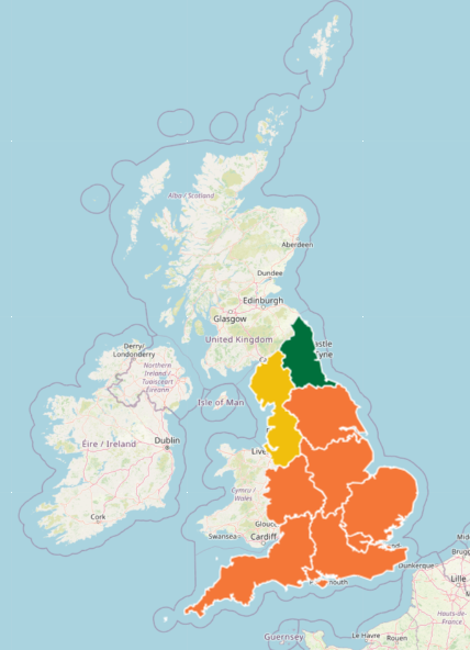 The heat health alert was extended to Wednesday morning
