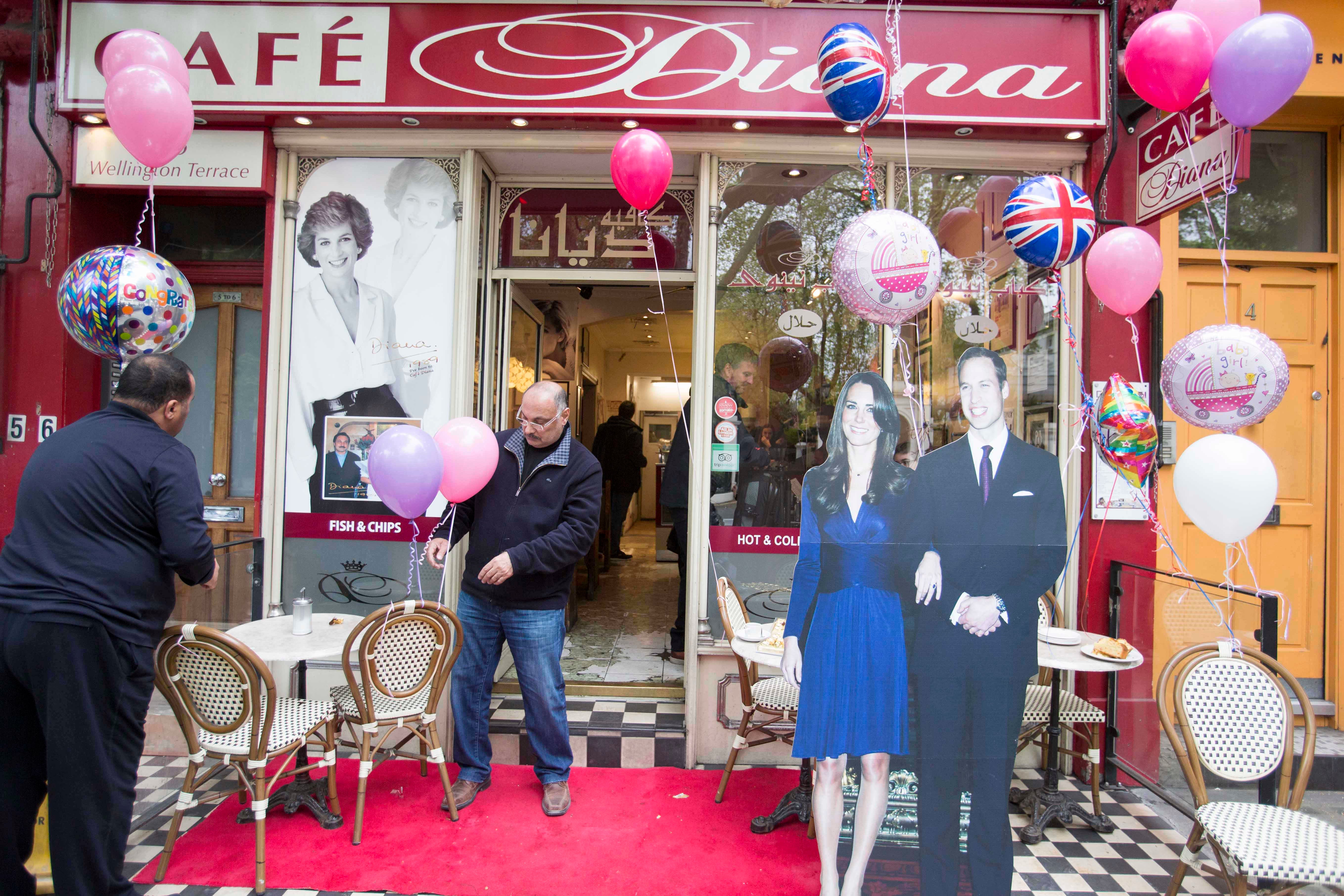 Café Diana is known for its association with Princess Diana
