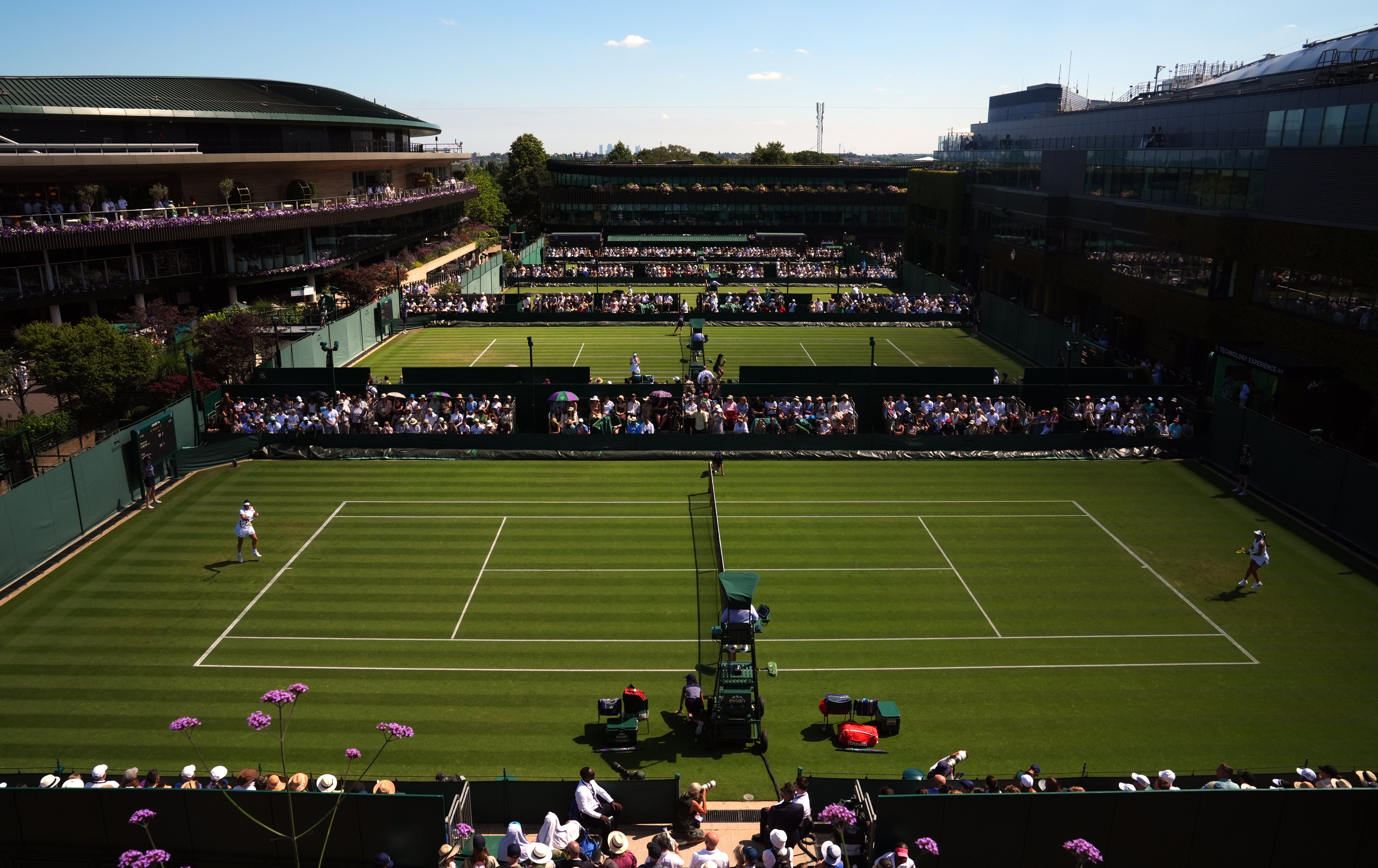 ‘Wimbledon is very crowded ... it’s quite stressful’