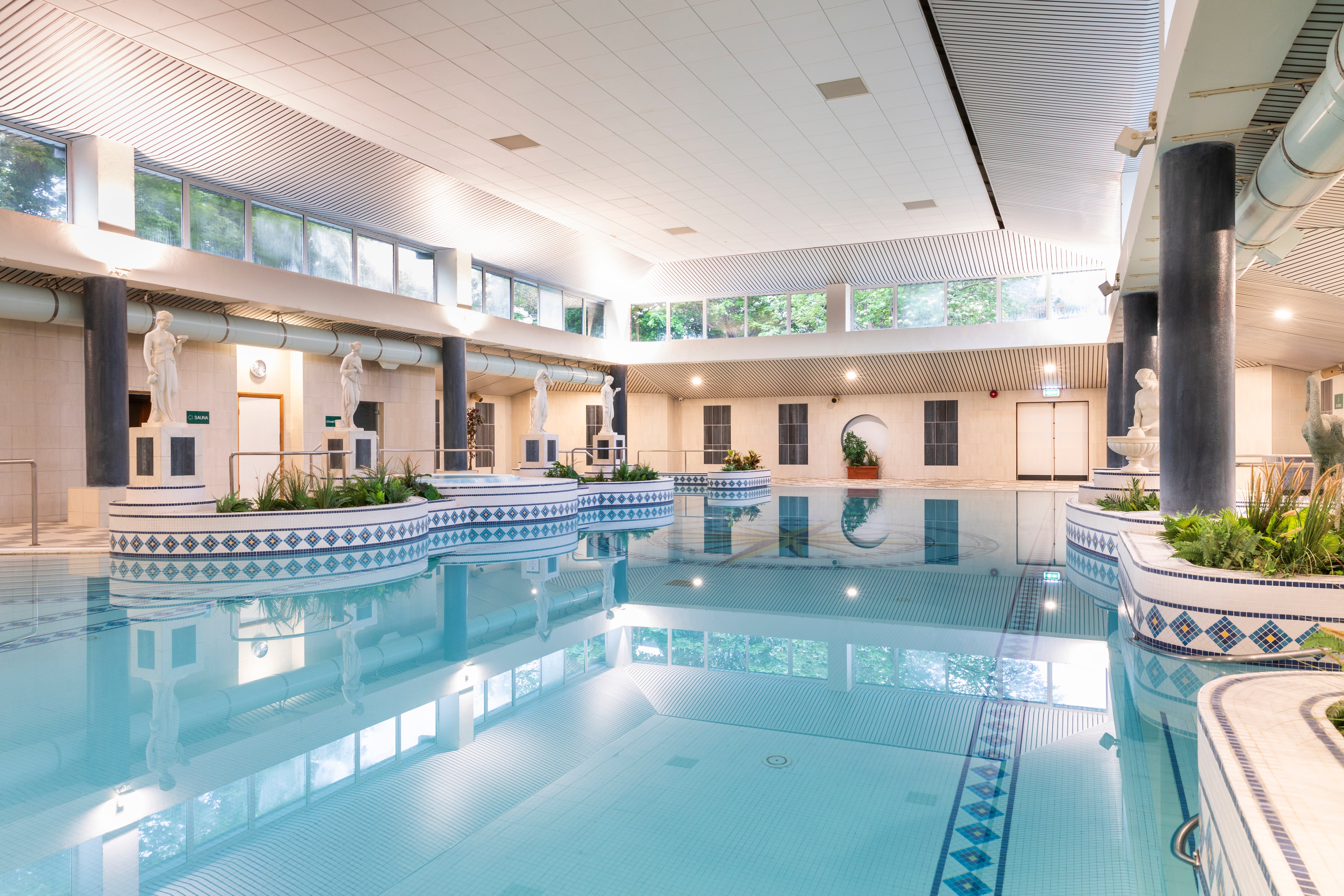 Relax in the Grand Hotel Malahide pool before your flight
