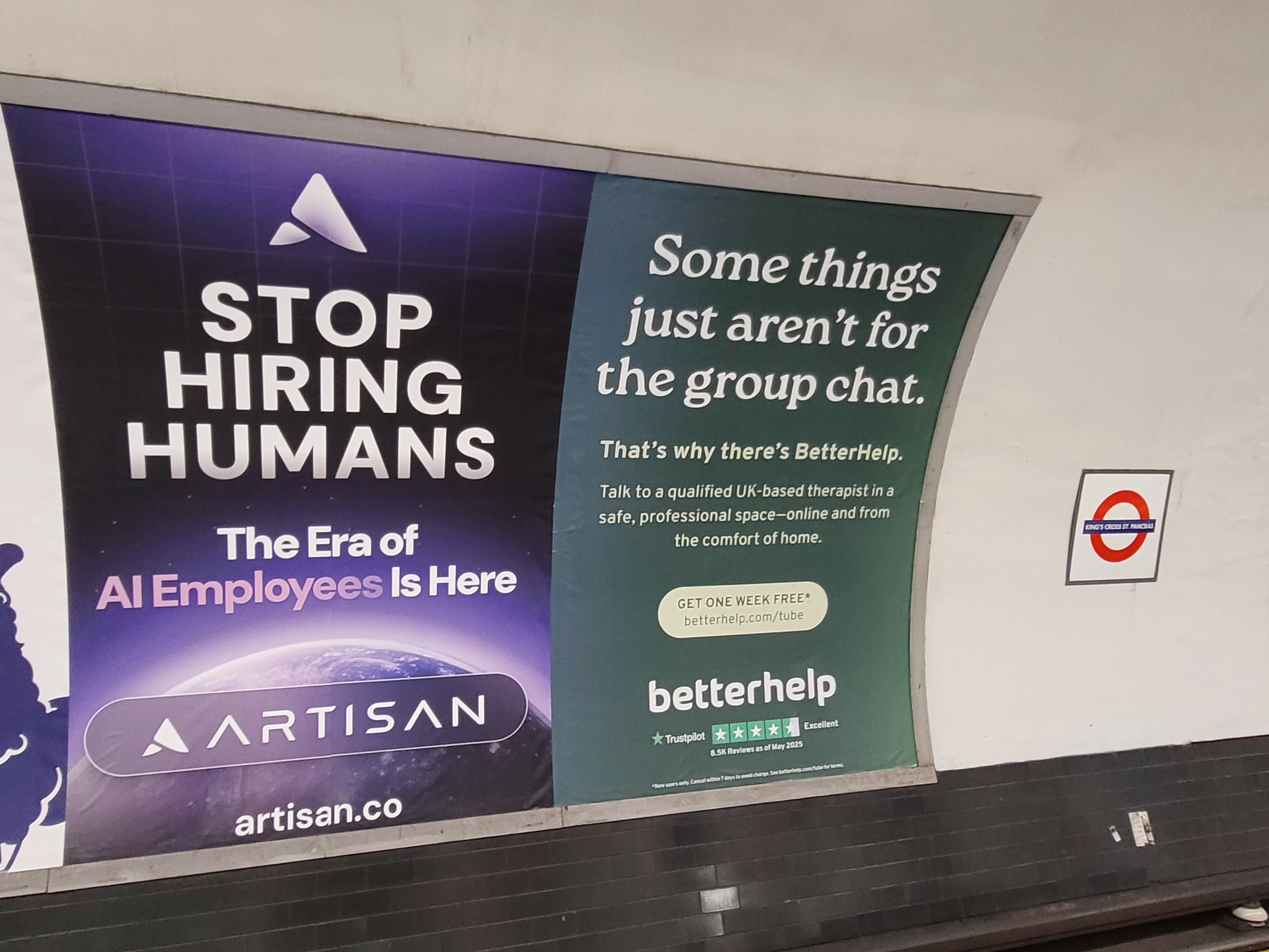 Seeing red: the rage-bait factor has turned Artisan's ads into a viral sensation