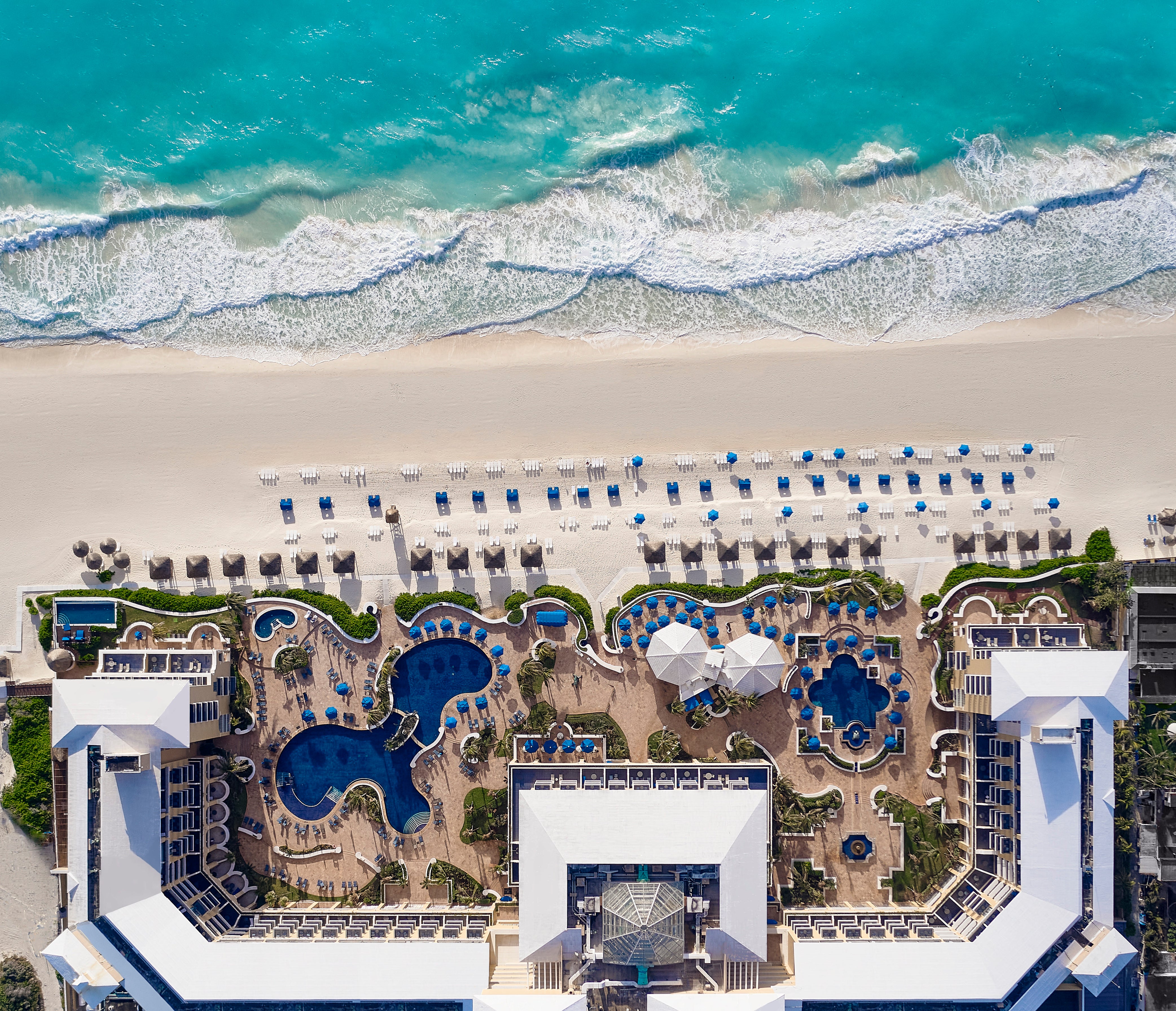 After a morning at the beach, seek out the spa at Kempinski Hotel Cancun