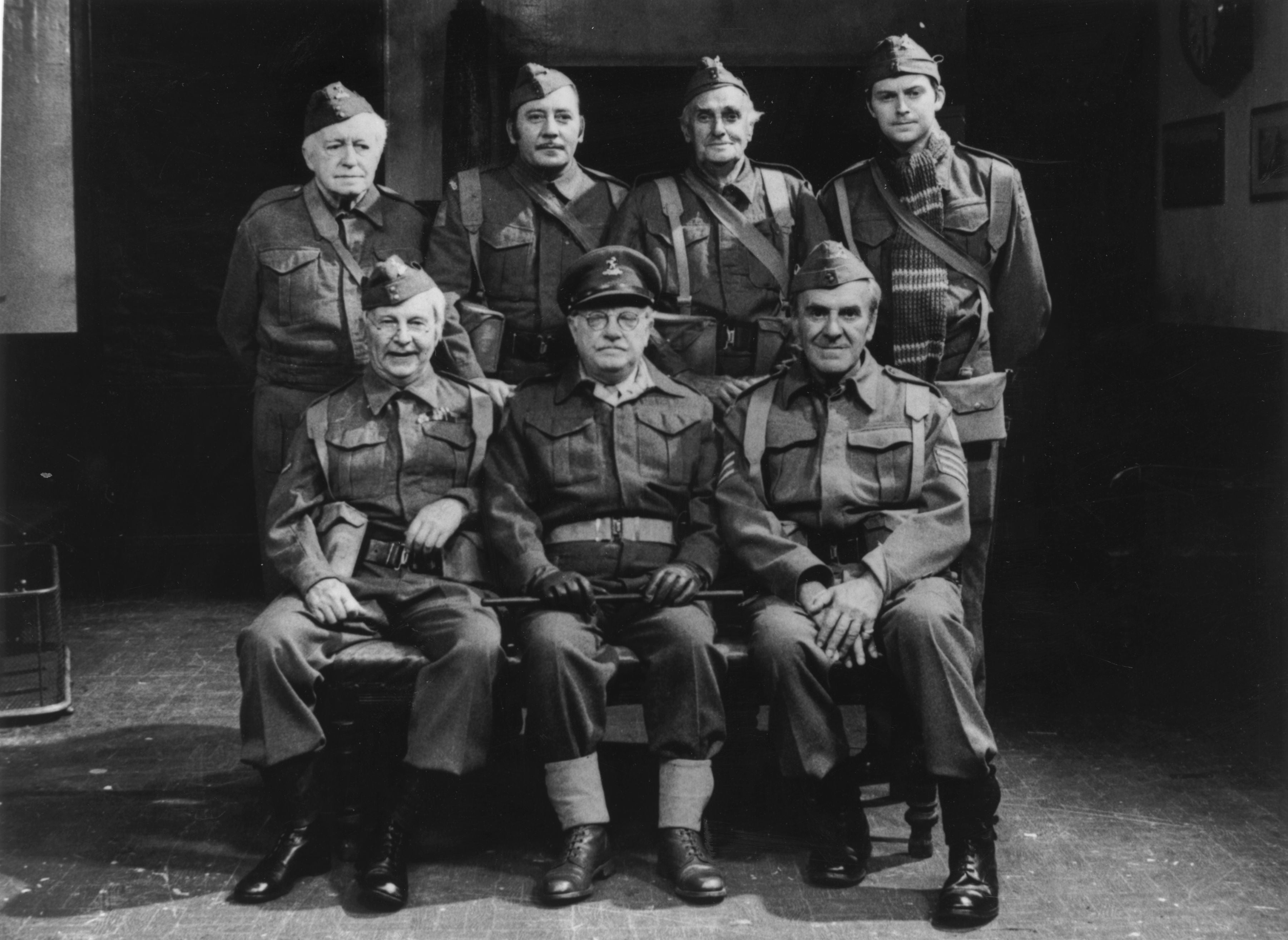The cast of ‘Dad’s Army’ in June 1963