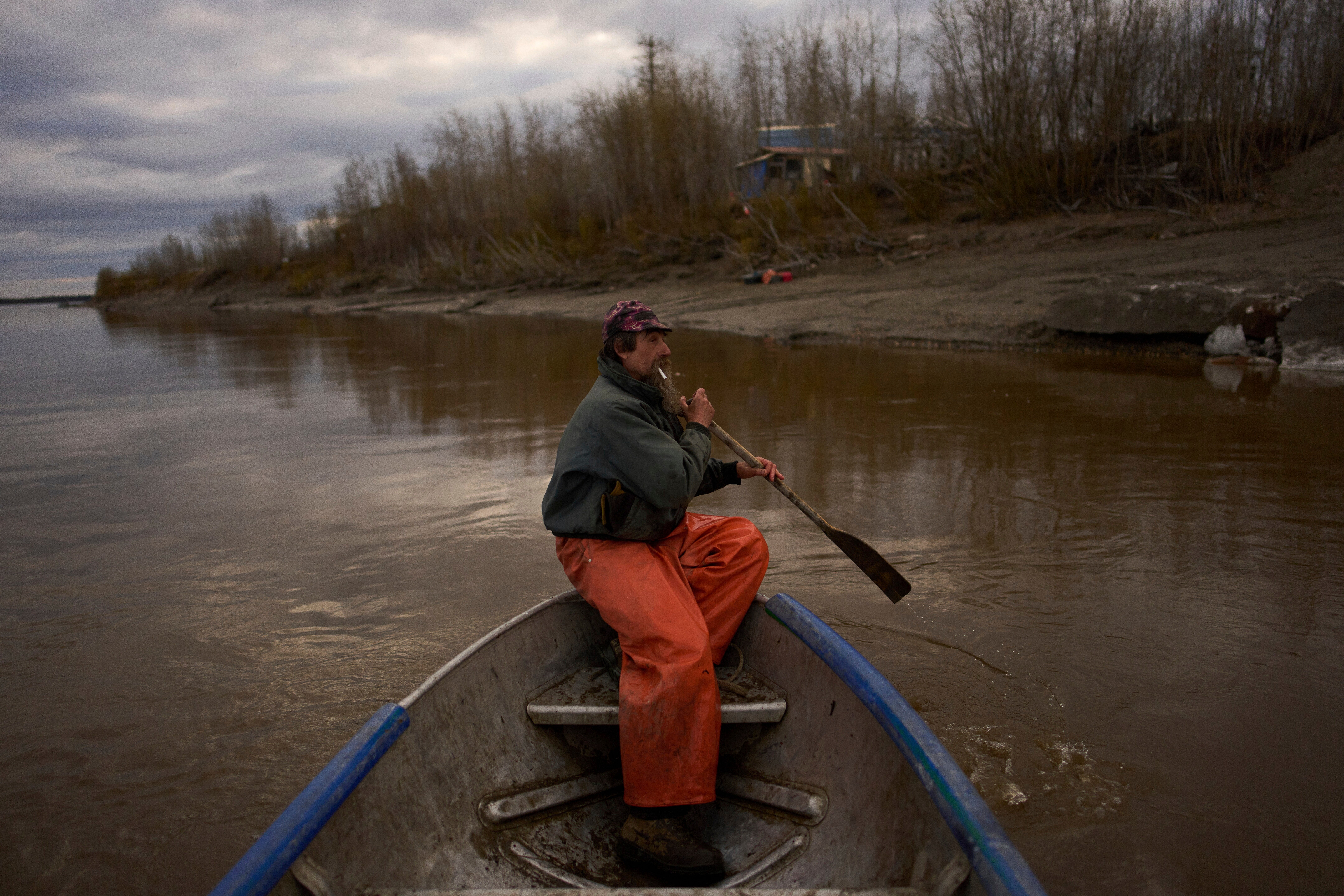 Climate Alaska Log Retrieval Photo Essay