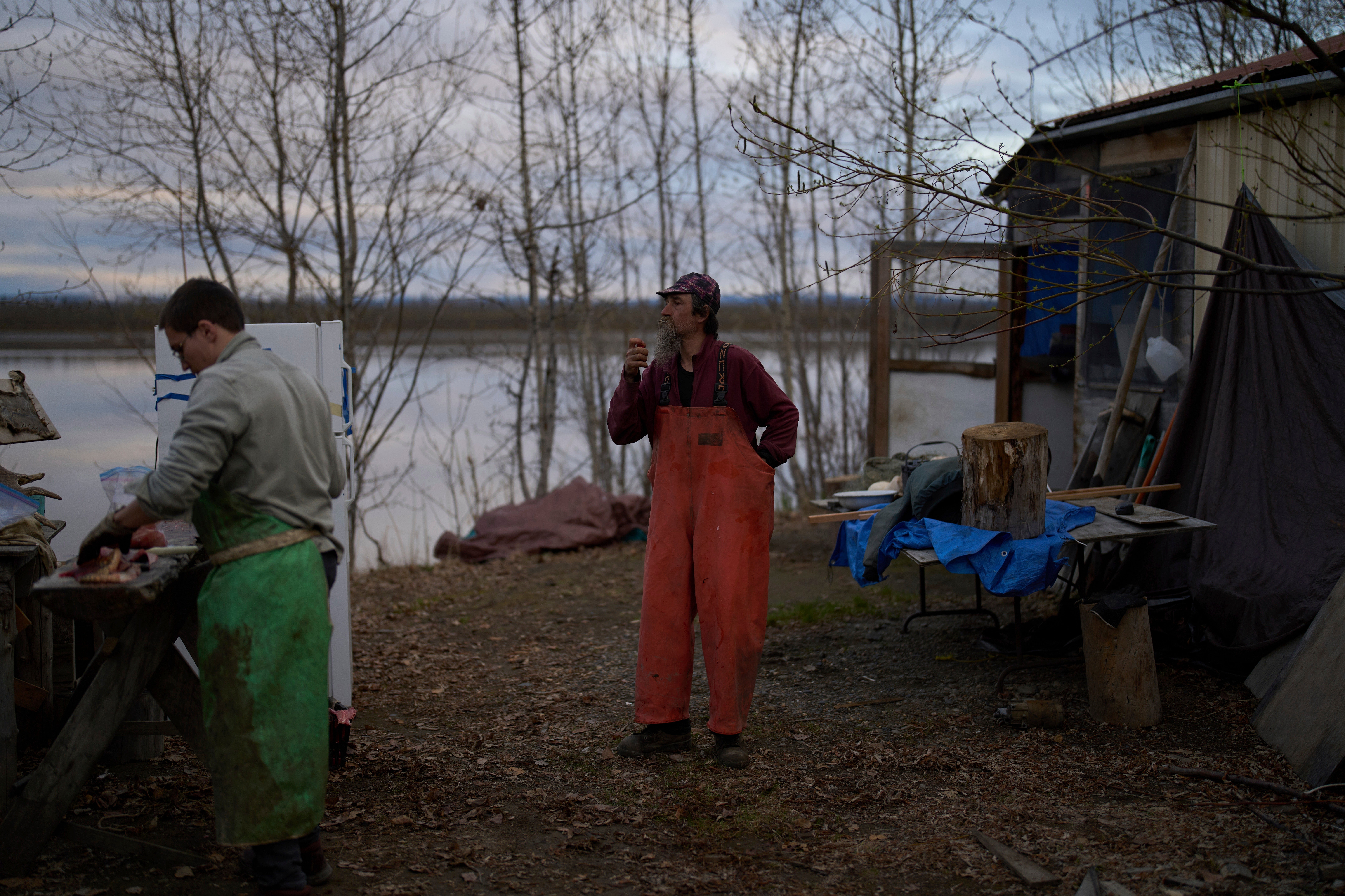 Climate Alaska Log Retrieval Photo Essay