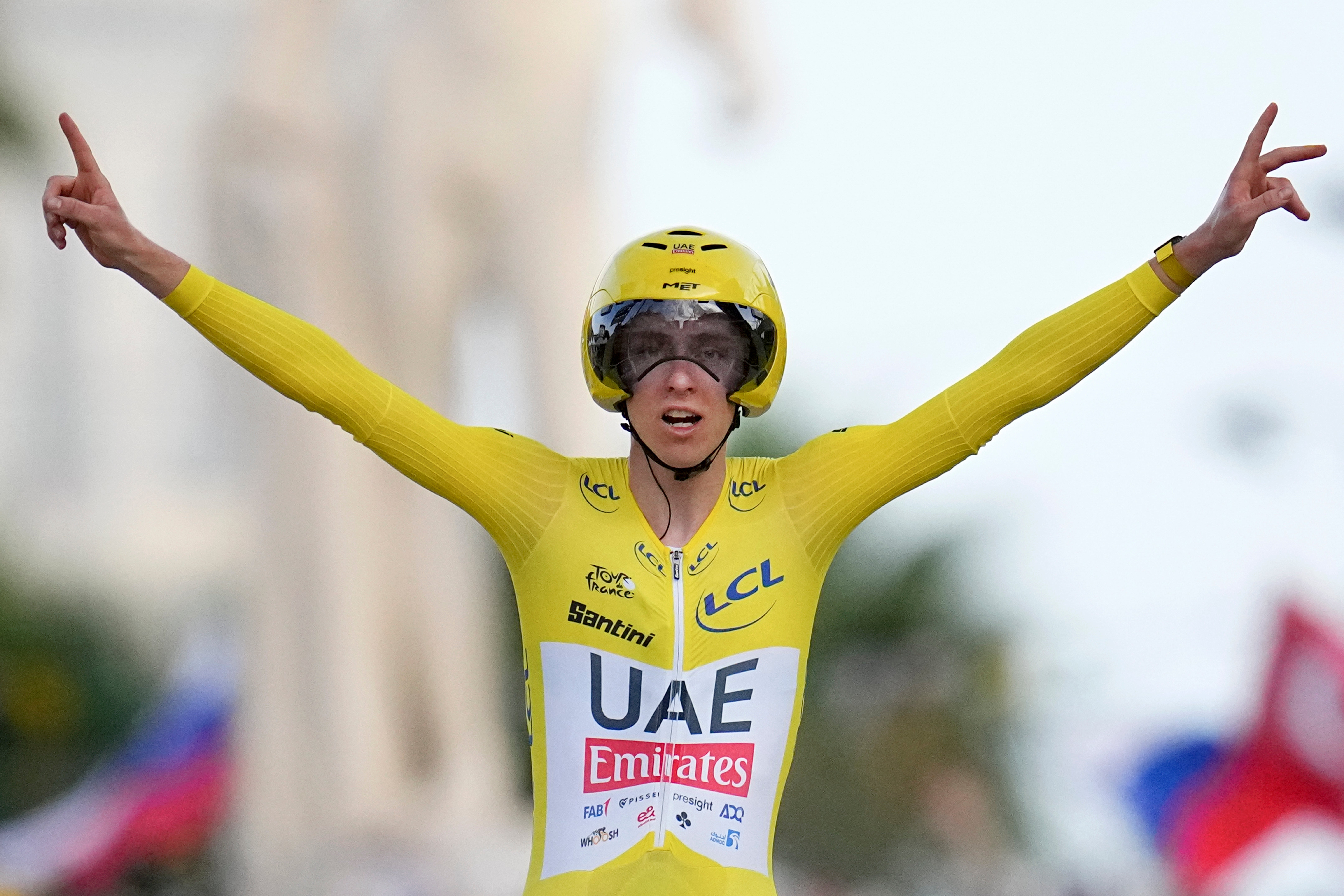 Tadej Pogacar is the reigning Tour de France champion