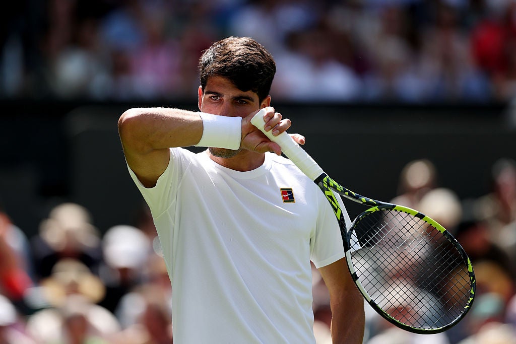 Wimbledon 2025 live: Tennis scores with Alcaraz in trouble in five-set epic against Fognini