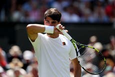 Wimbledon 2025 live: Tennis scores with Alcaraz in trouble in five-set epic against Fognini