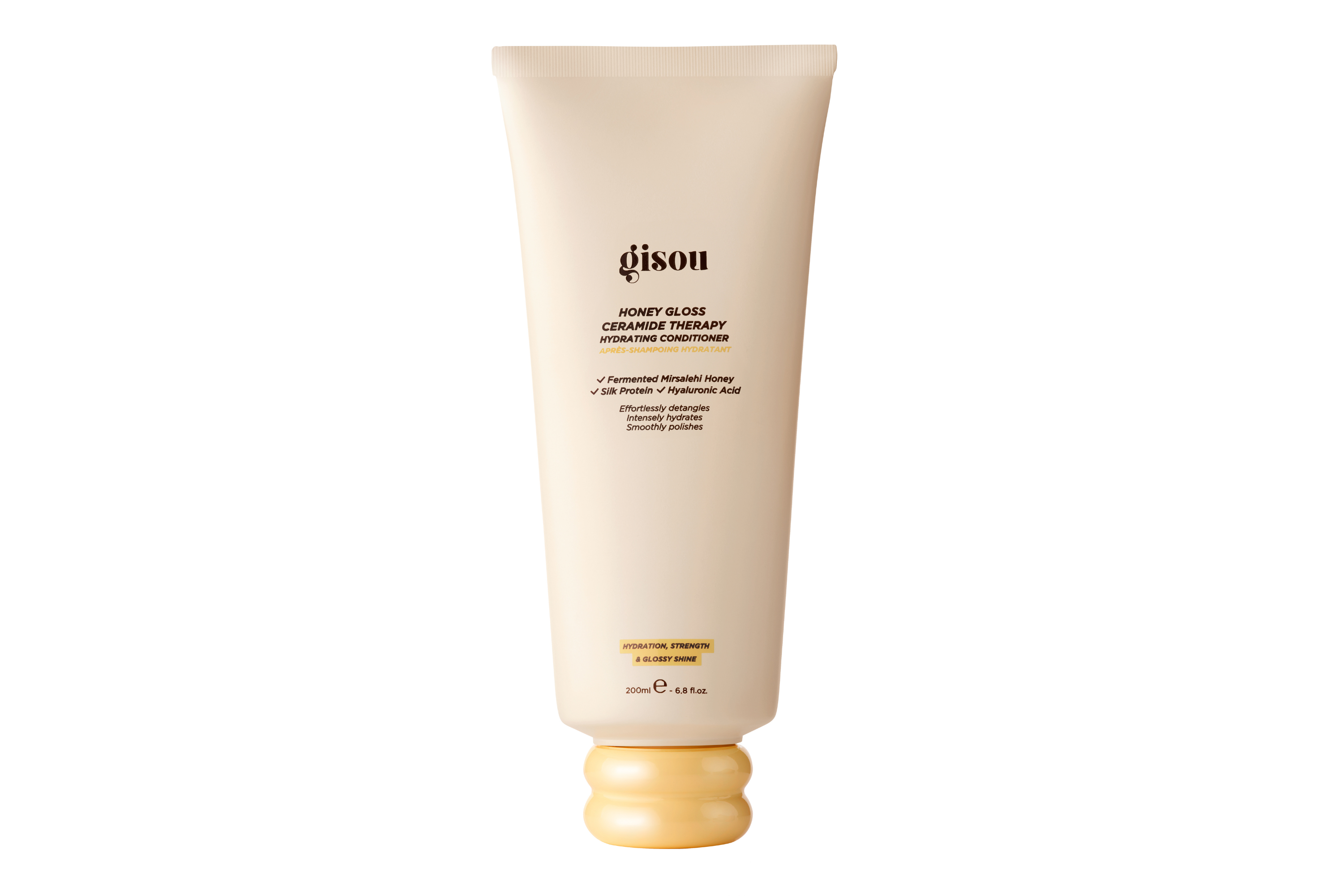 gisou honey gloss ceramide therapy hydrating conditioner review indybest