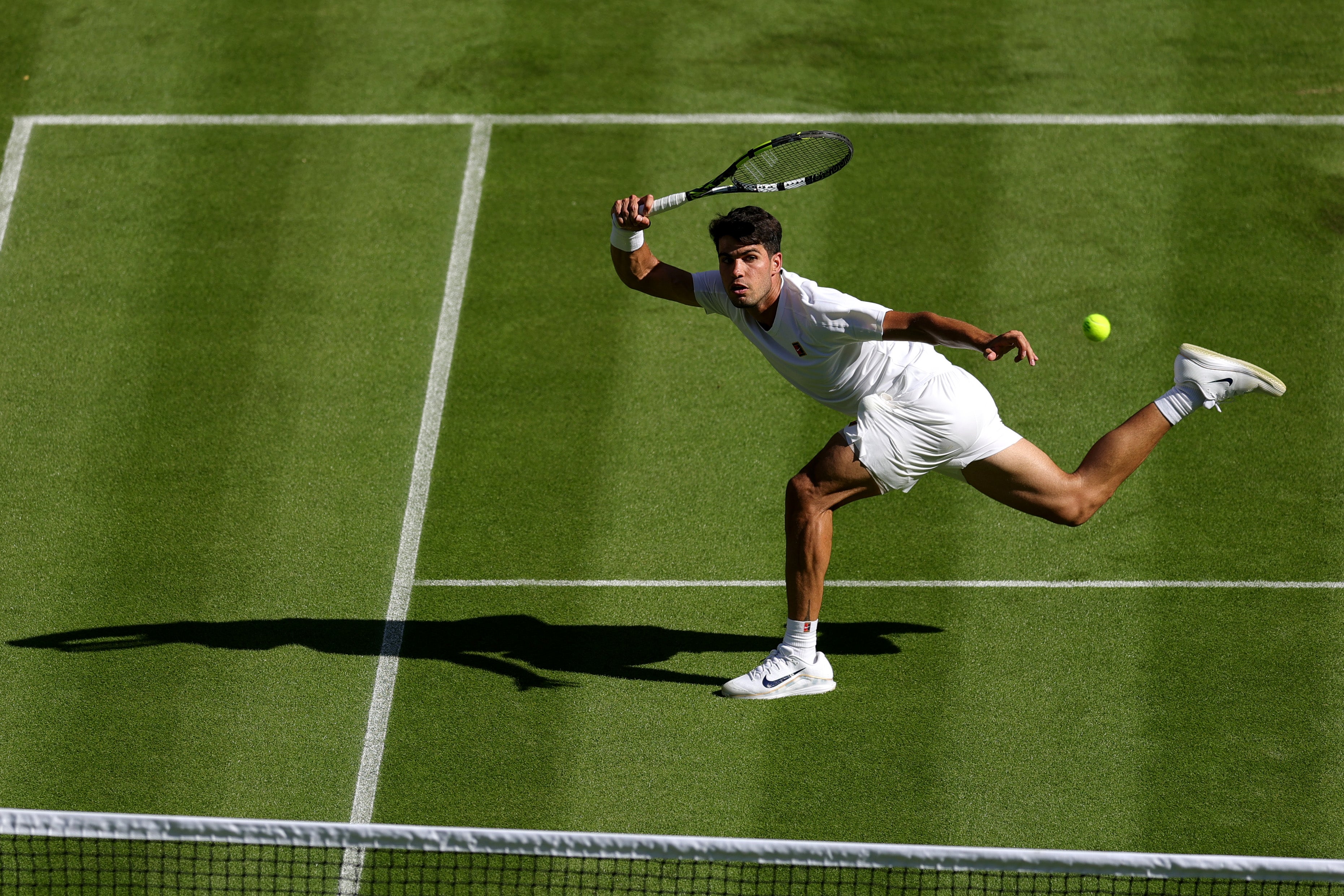 Alcaraz survived a huge scare to progress to the second round